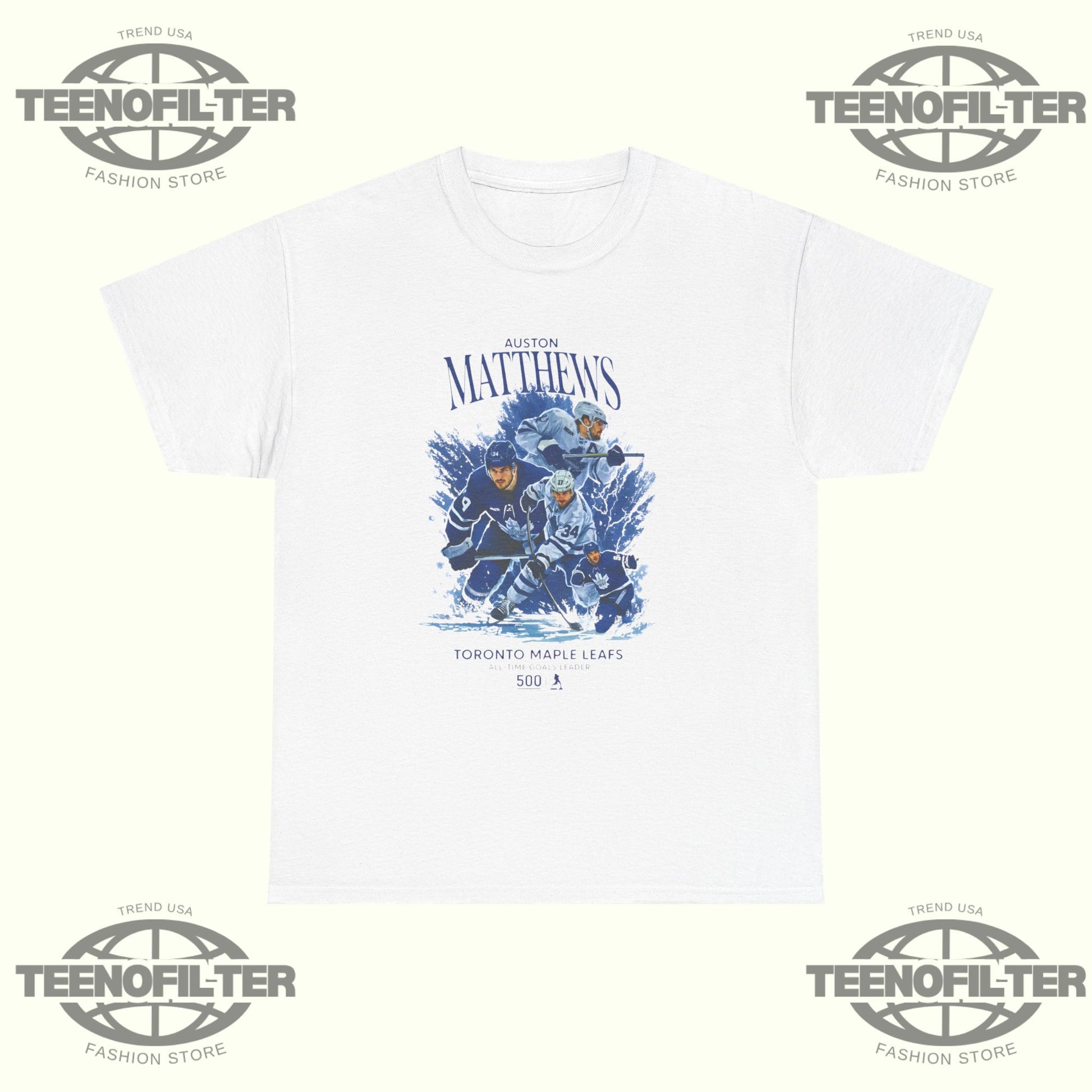 Auston Matthews Toronto Maple Leafs T-Shirt - Tee No Filter
