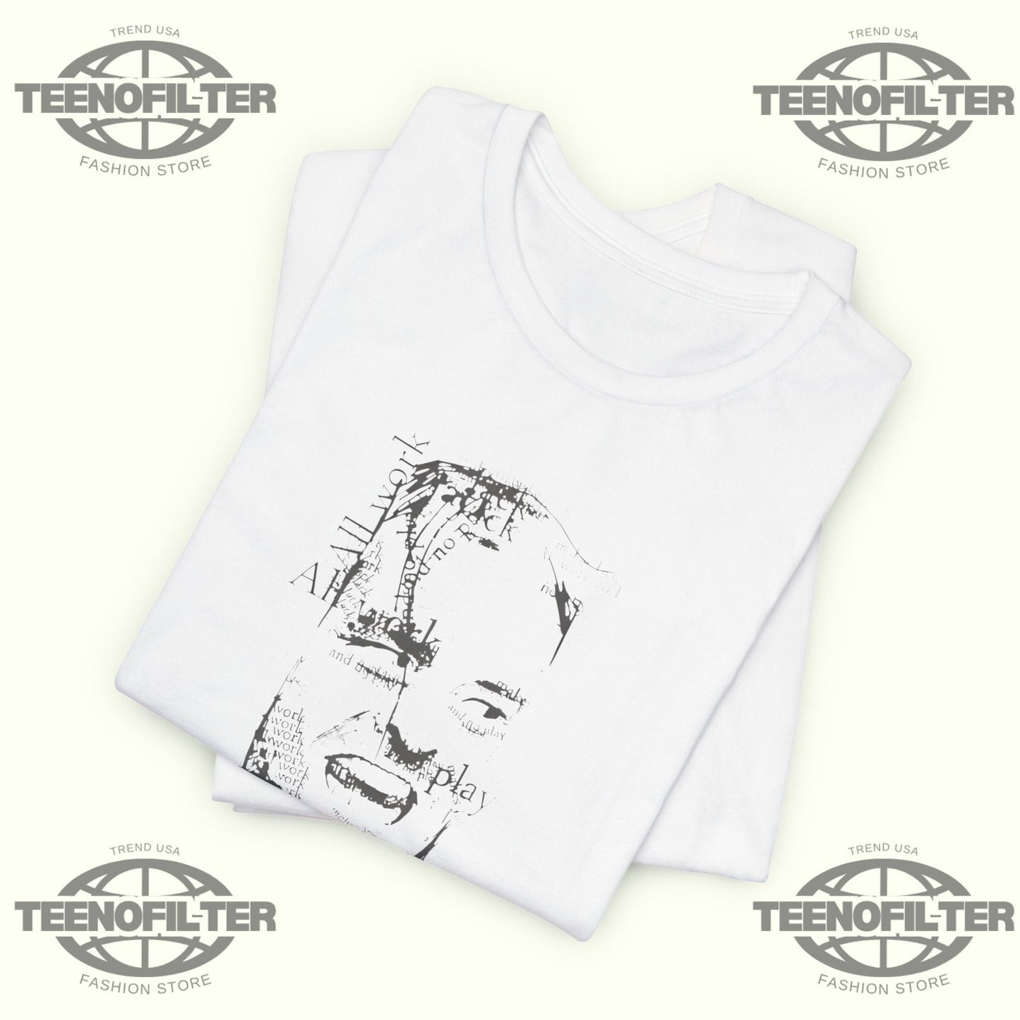 All Work And No Play Makes Jack A Dull Boy T-shirt Printify