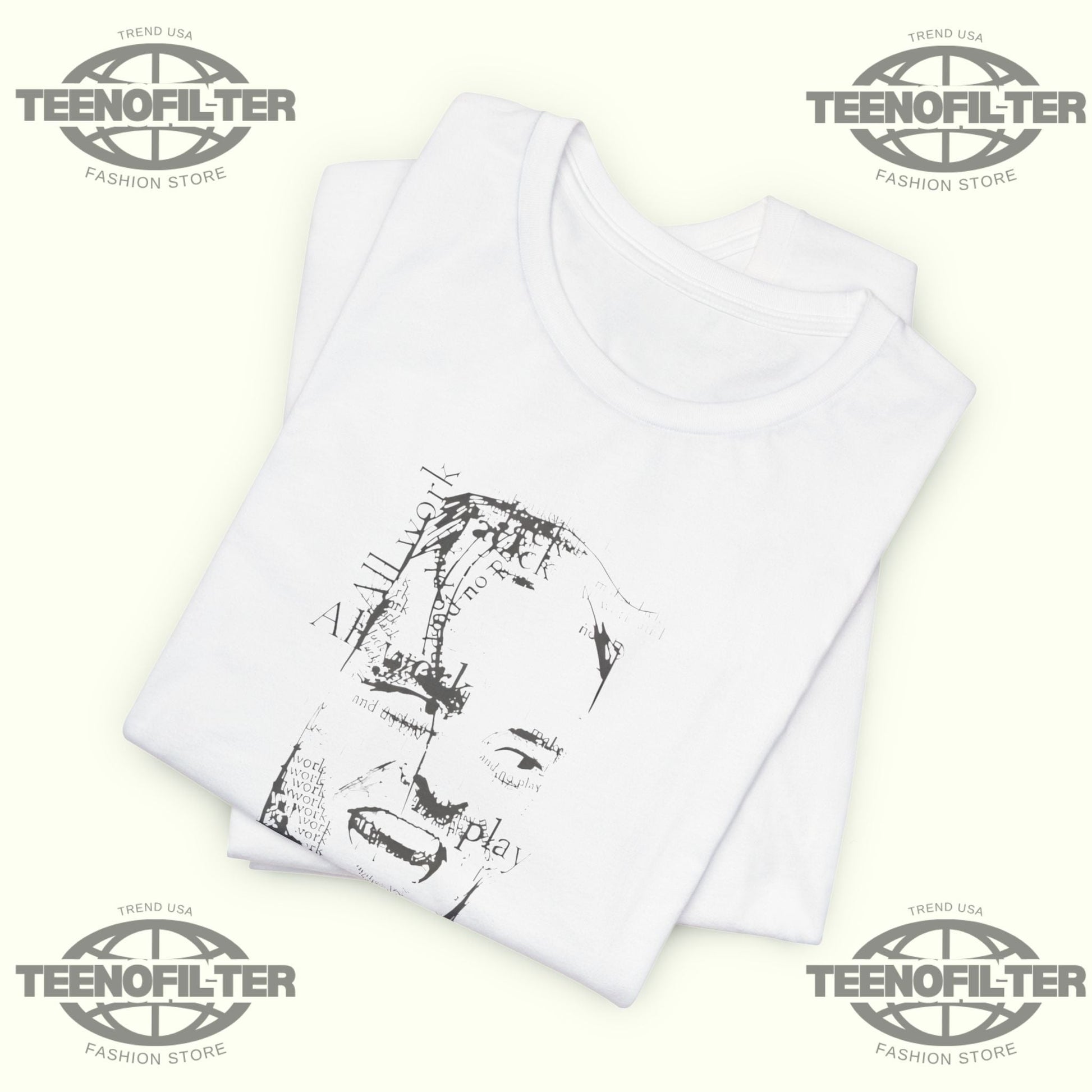 All Work And No Play Makes Jack A Dull Boy T-shirt Printify