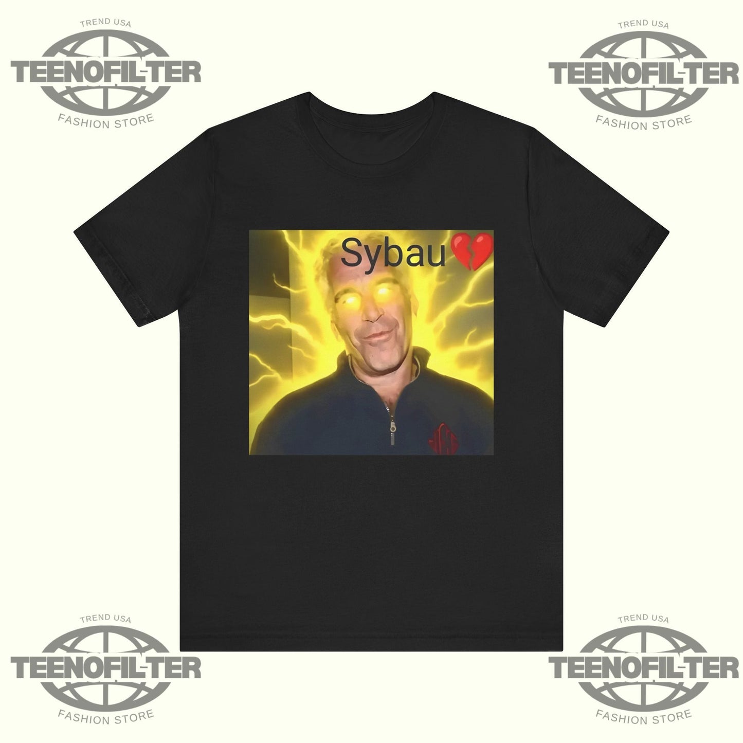 Sybau Jeffrey Epstein T-Shirt Printify