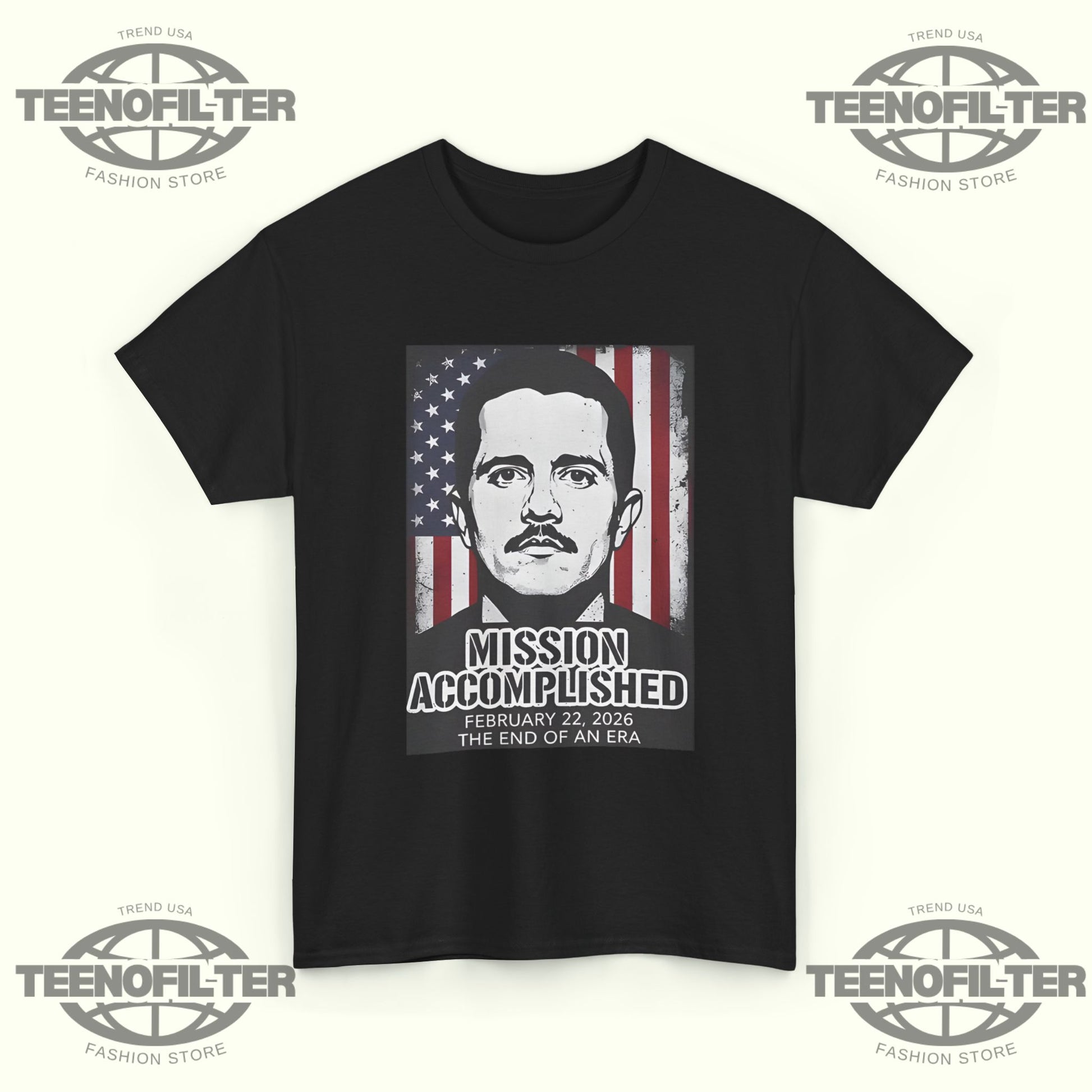 El Mencho Justice Served – Mission Accomplished Statement T-Shirt - Tee No Filter