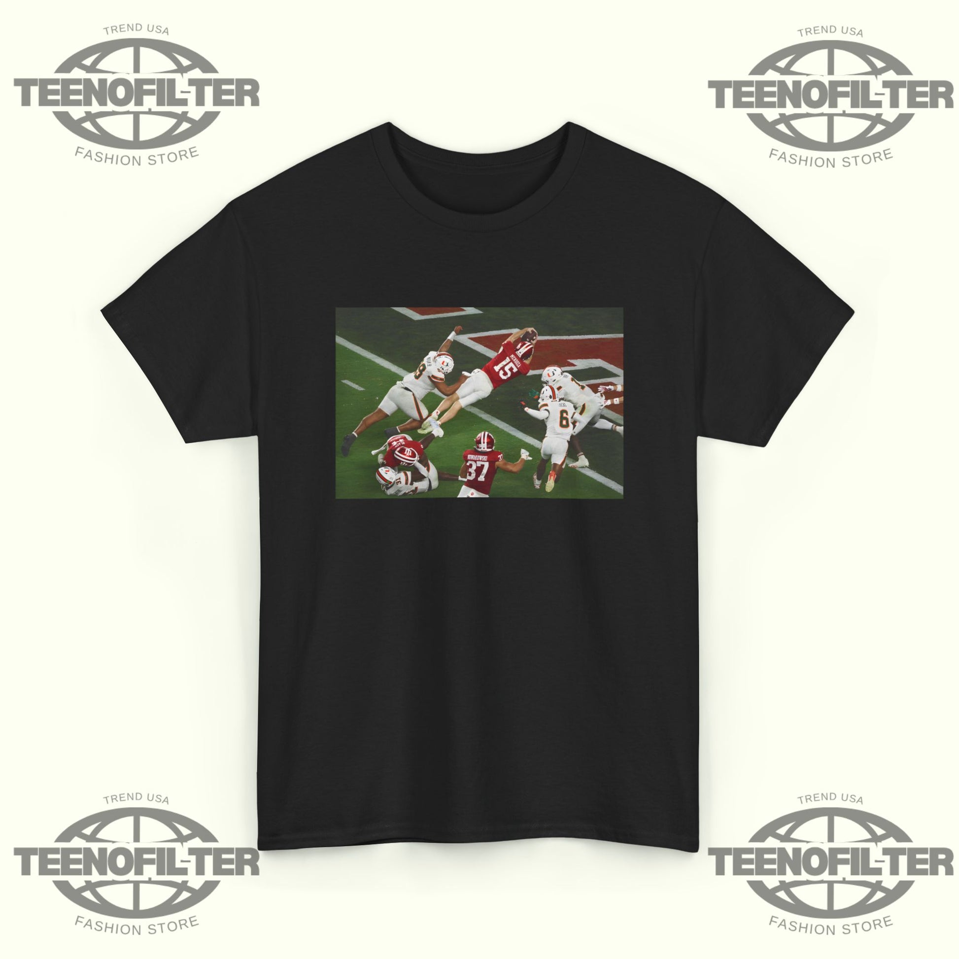 Indiana Hoosiers Fourth-Down Run Shirt – Fernando Mendoza Trust the Moment T-Shirt - Tee No Filter