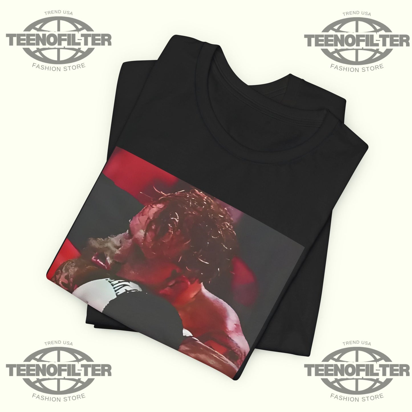 Anthony Joshua KO Jake Paul T-Shirt Printify