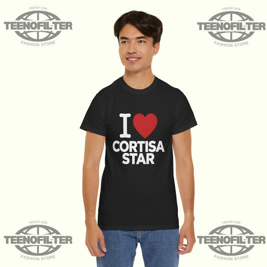 I Love Cortisa Star T-Shirt - Tee No Filter