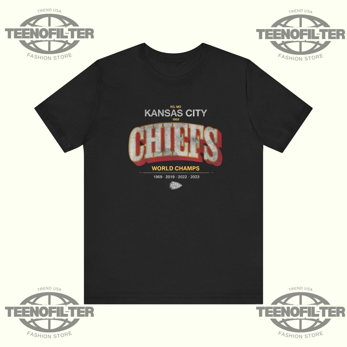 Brittany Mahomes x NFL Kansas City Chiefs Game T-Shirt Printify