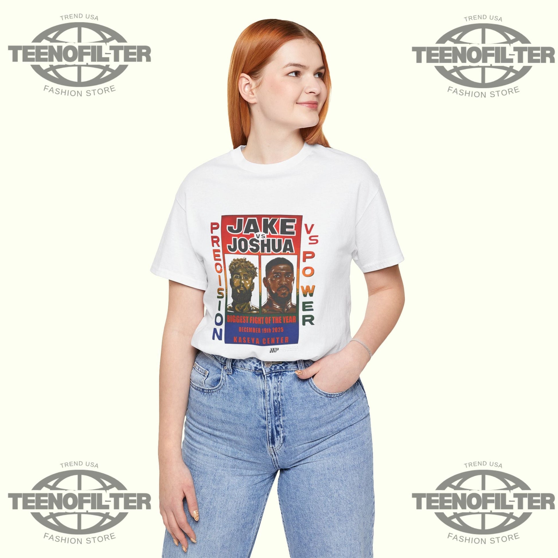 Jake vs Joshua T-shirt Printify