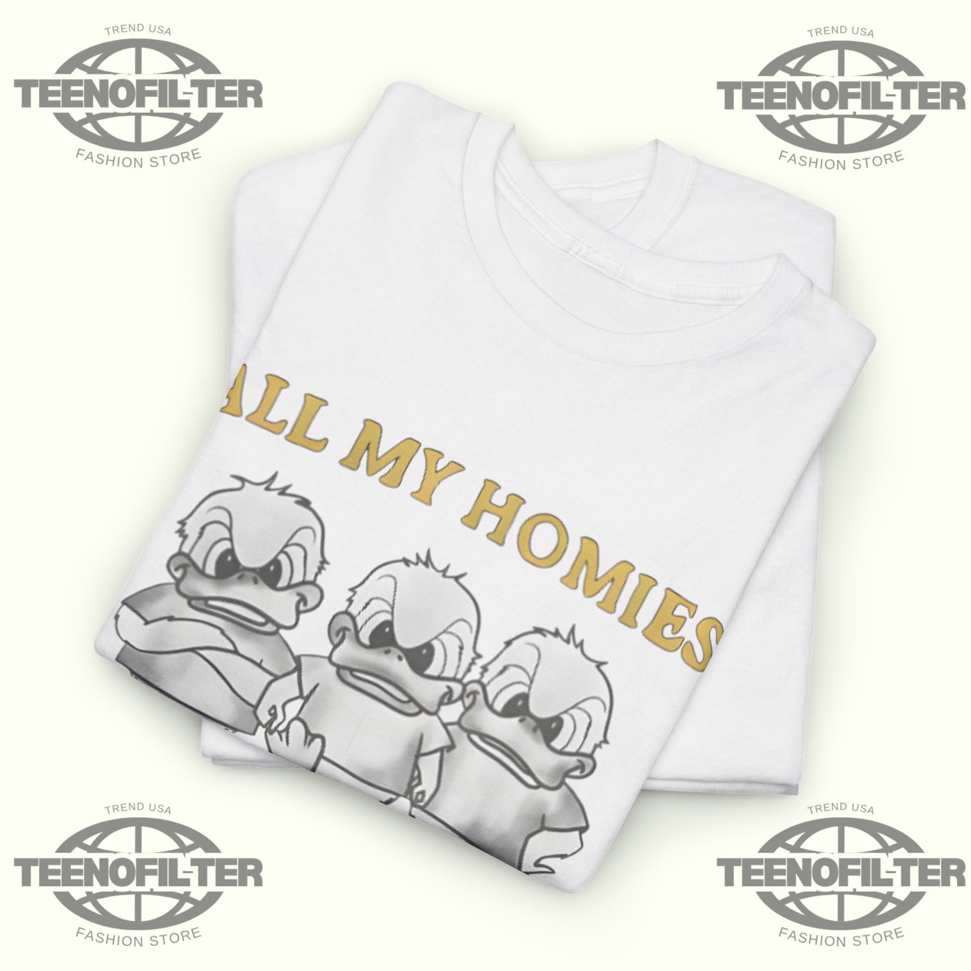 All My Homies Hate ICE T-Shirt - Tee No Filter