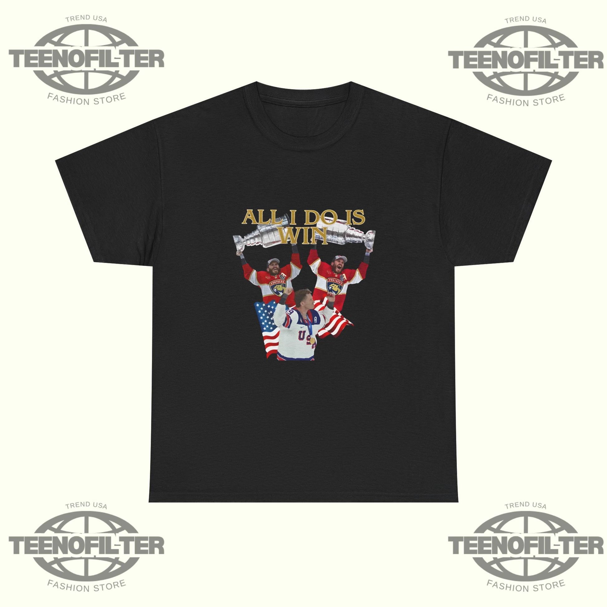 Matthew Tkachuk All I Do Is Win t-shirt - Tee No Filter