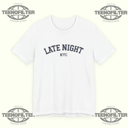 Late Night NYC T-Shirt Printify