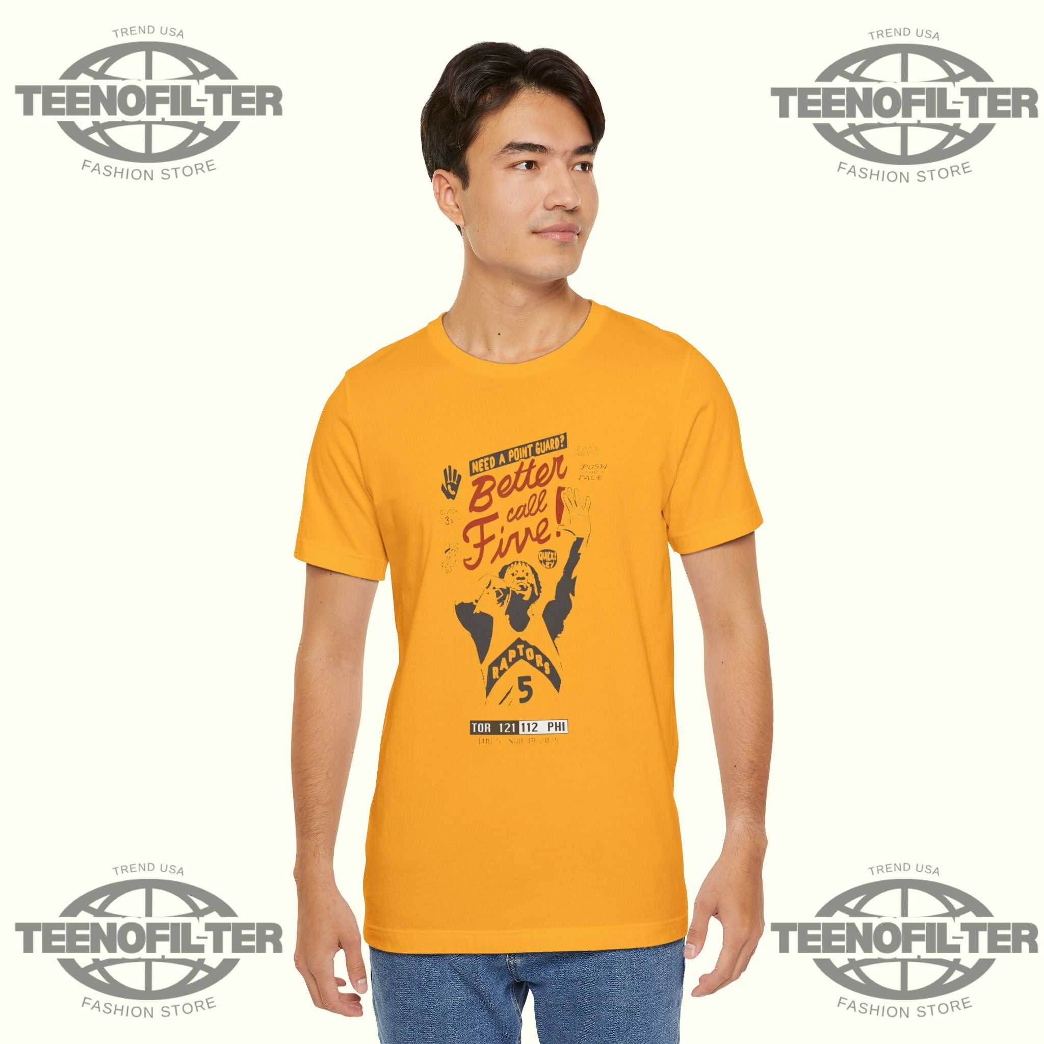 Raptors Better Call Five Immanuel Quickley T-shirt