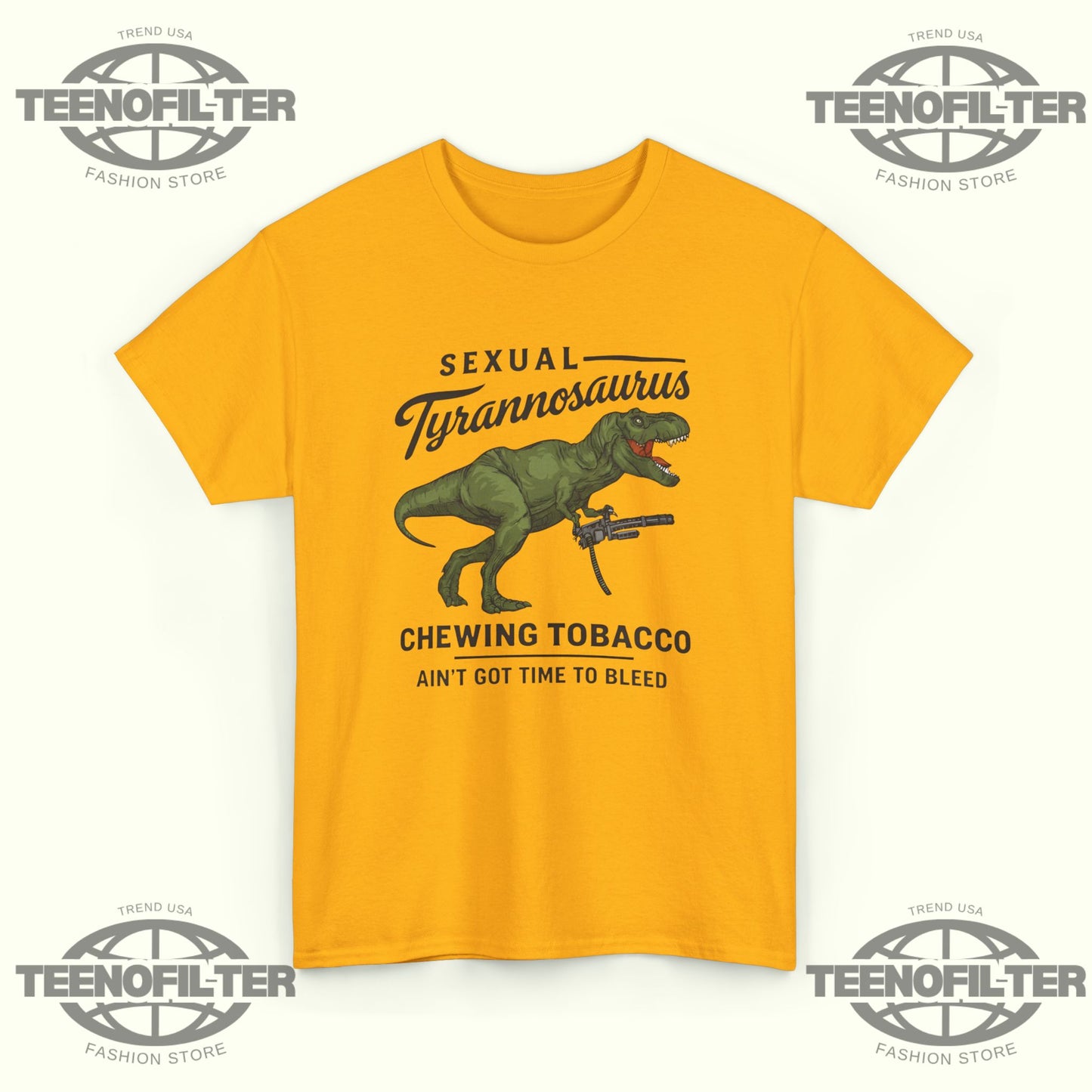 Sexual Tyrannosaurus Drew Timme T-Shirt - Tee No Filter