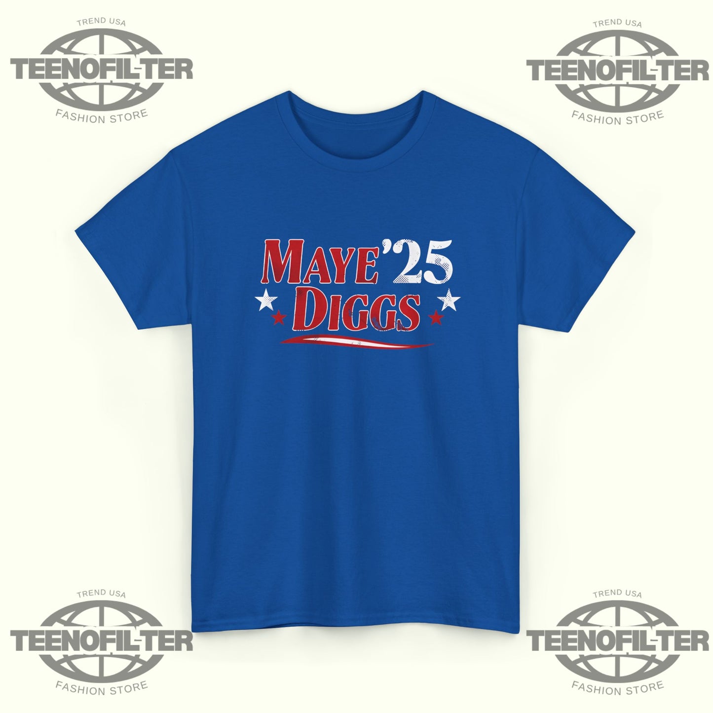 Drake Maye-Stefon Diggs ’25 T-Shirt - Tee No Filter