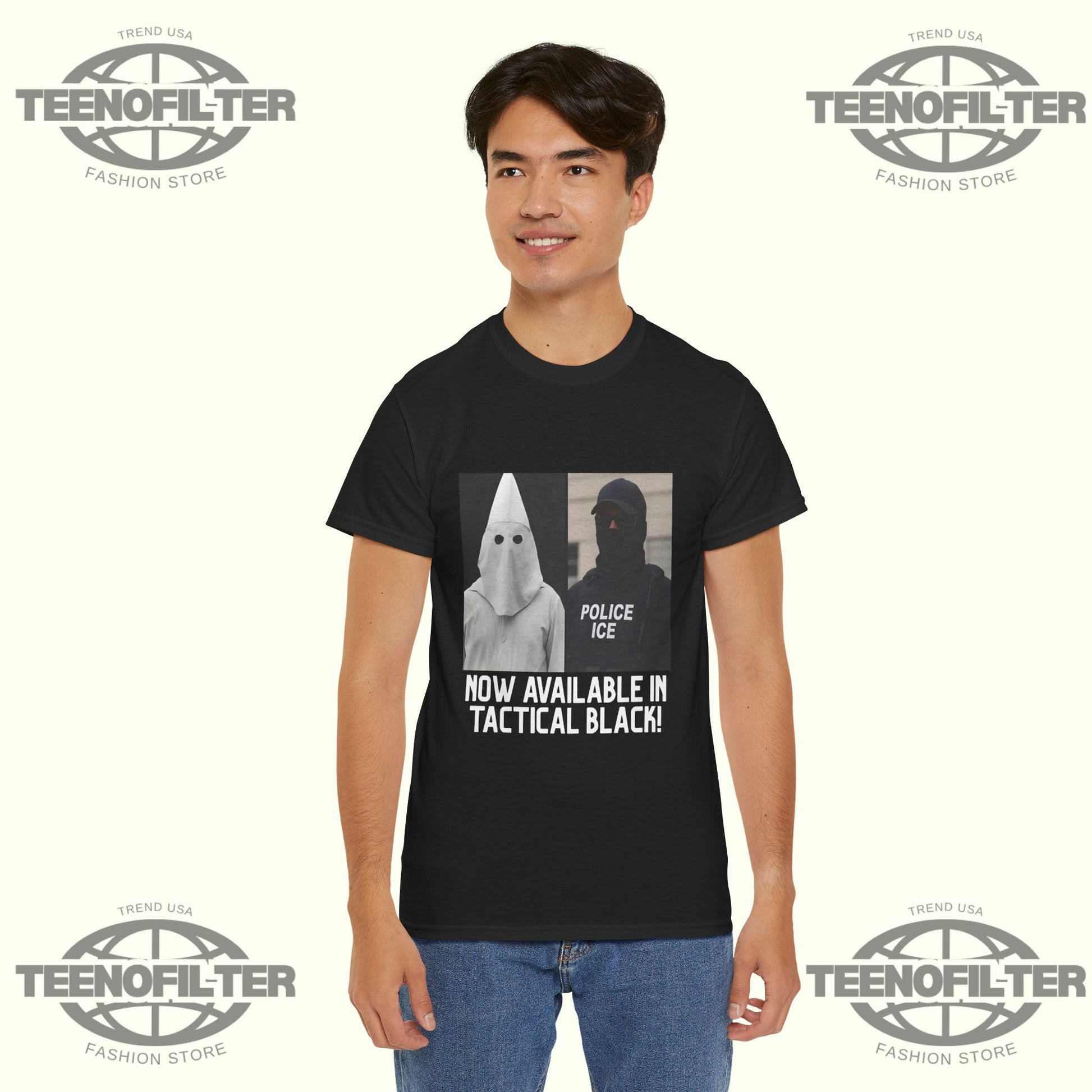 Now Available In Tactical Black T-Shirt - Tee No Filter