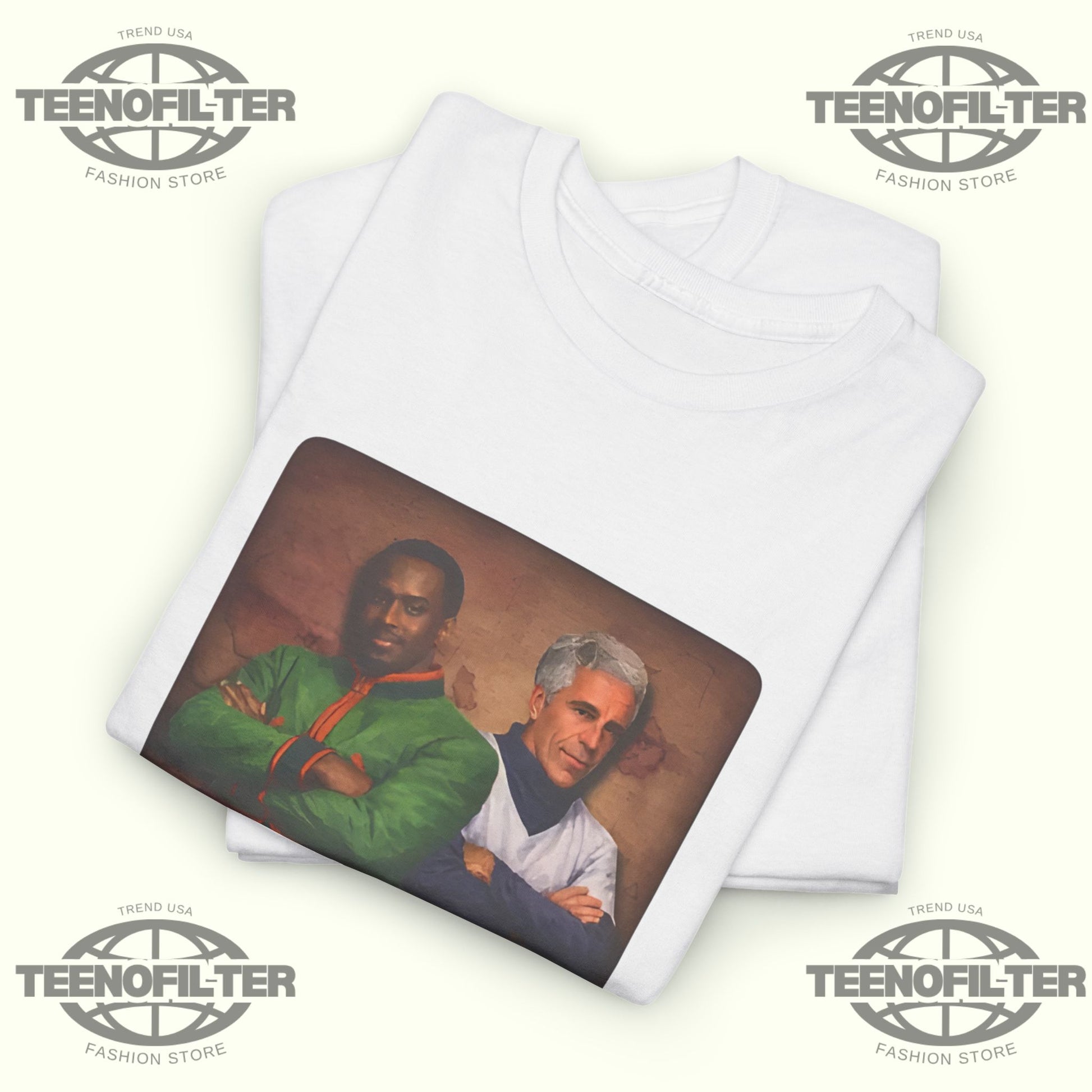 Epstein And Diddy Predator X Predator T-Shirt - Tee No Filter