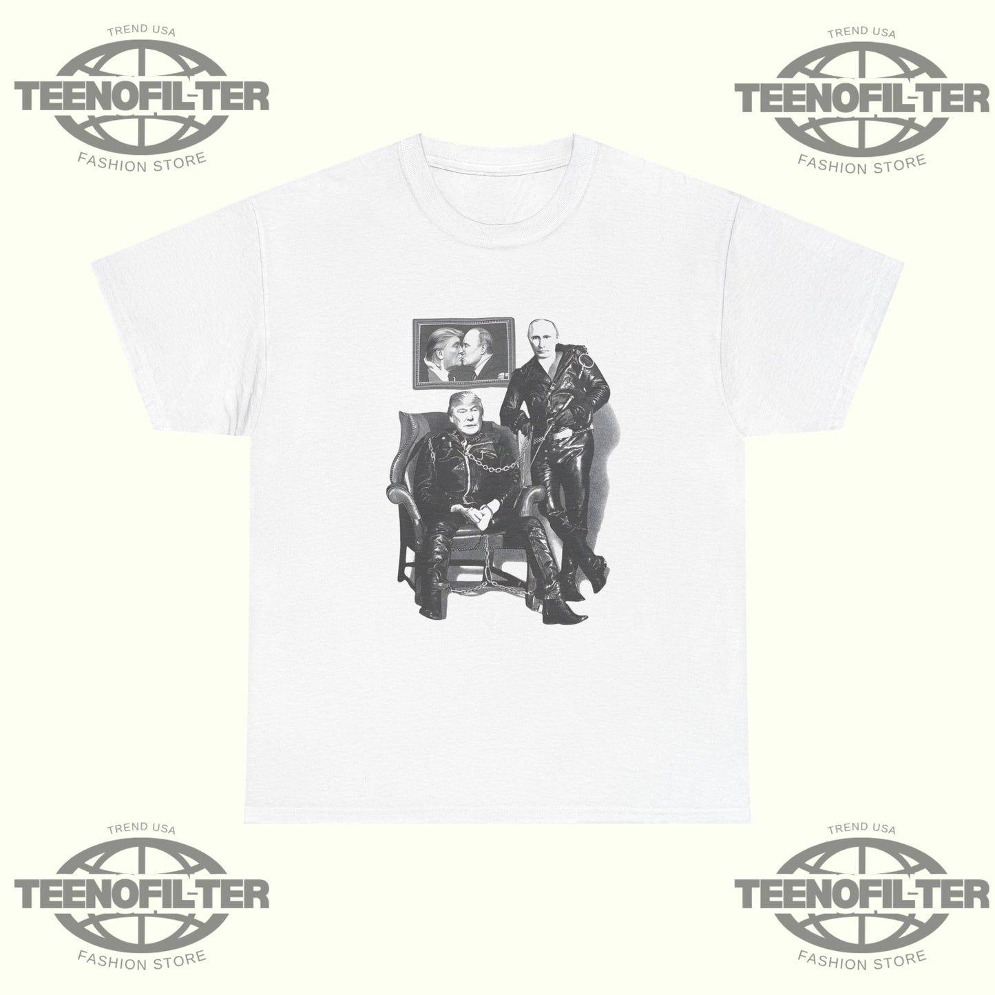 NRidley Heeter Trump and Putin T-Shirt - Tee No Filter