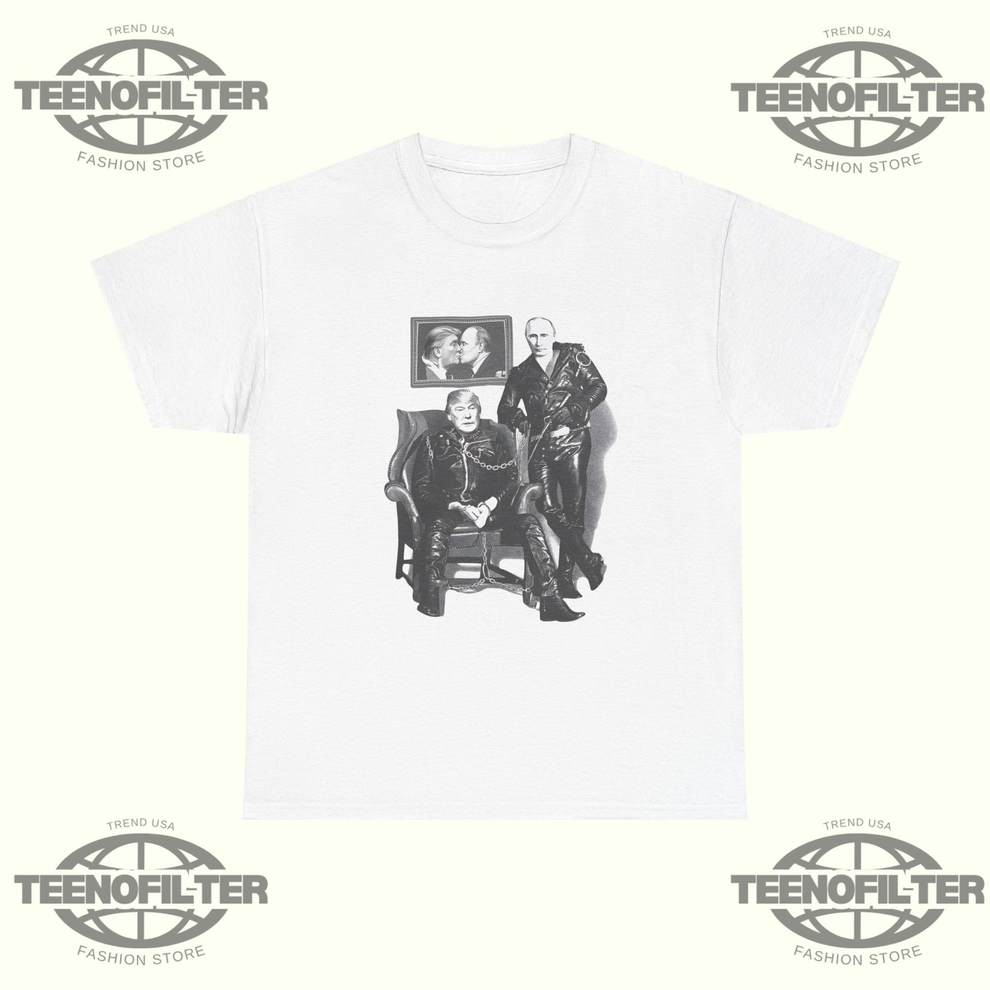 NRidley Heeter Trump and Putin T-Shirt - Tee No Filter