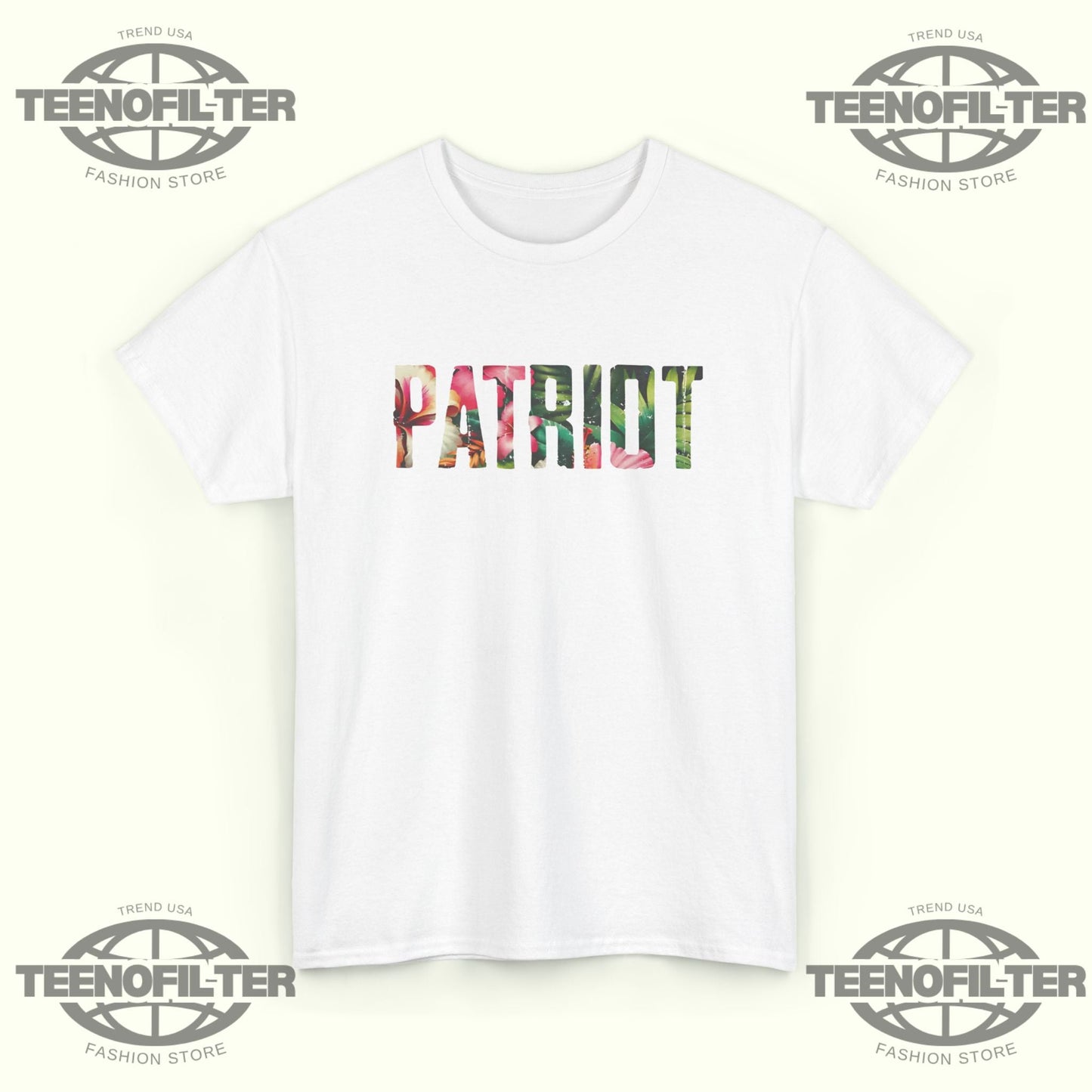 ConservativeAnt Patriot Tropical T-Shirt Printify
