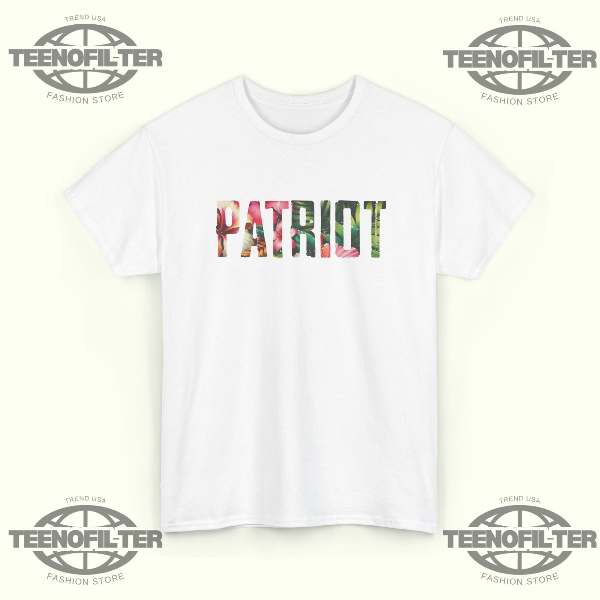 ConservativeAnt Patriot Tropical T-Shirt Printify