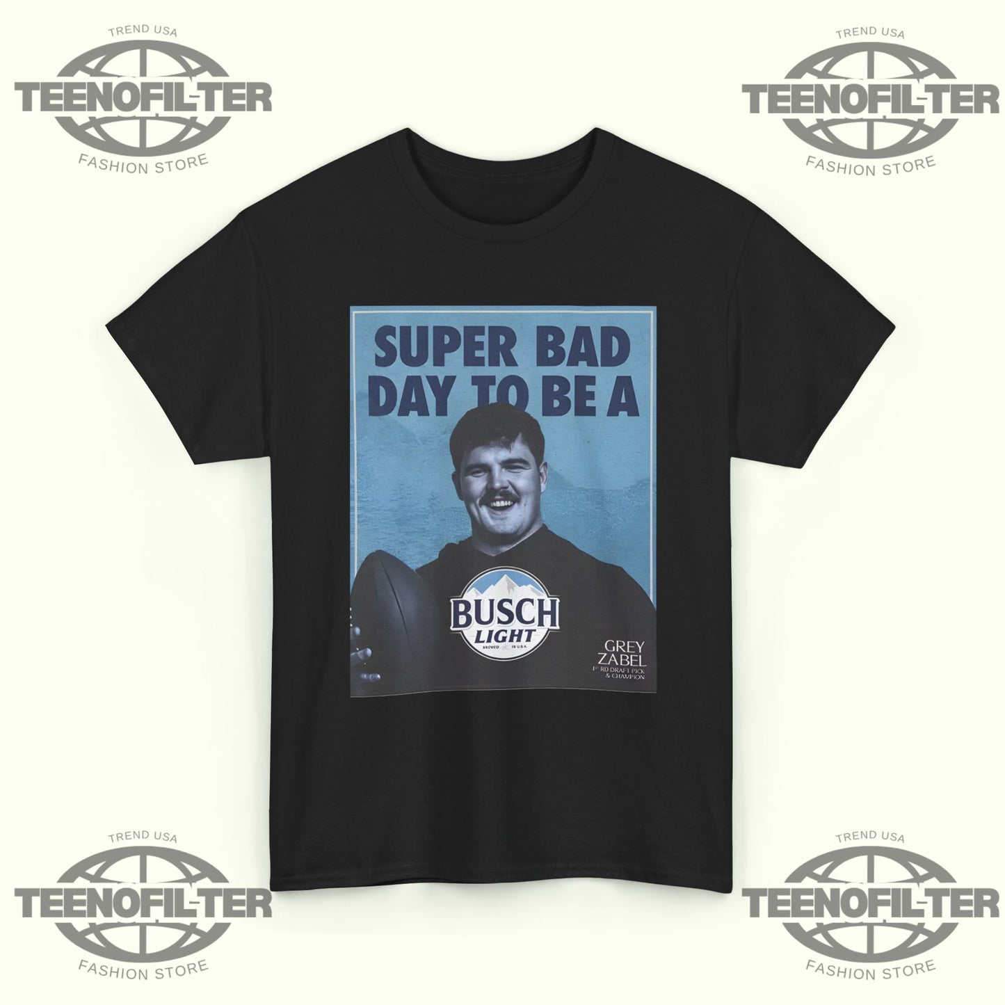 Seattle Seahawks Super Bad Day to Be a Busch Light T‑Shirt - Tee No Filter