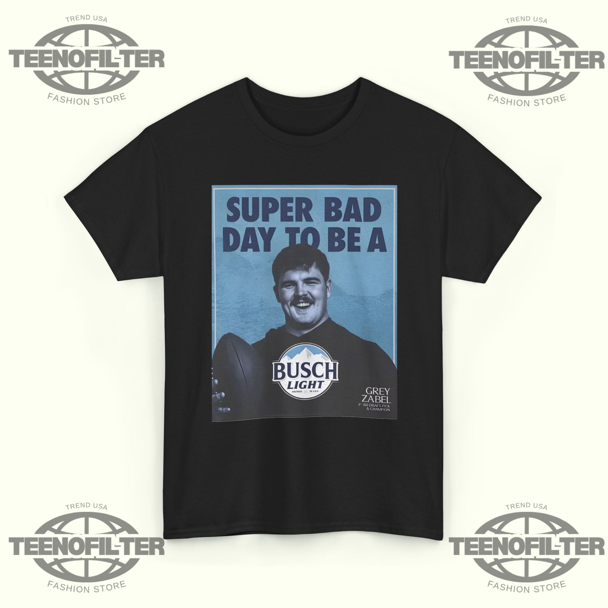 Seattle Seahawks Super Bad Day to Be a Busch Light T‑Shirt - Tee No Filter