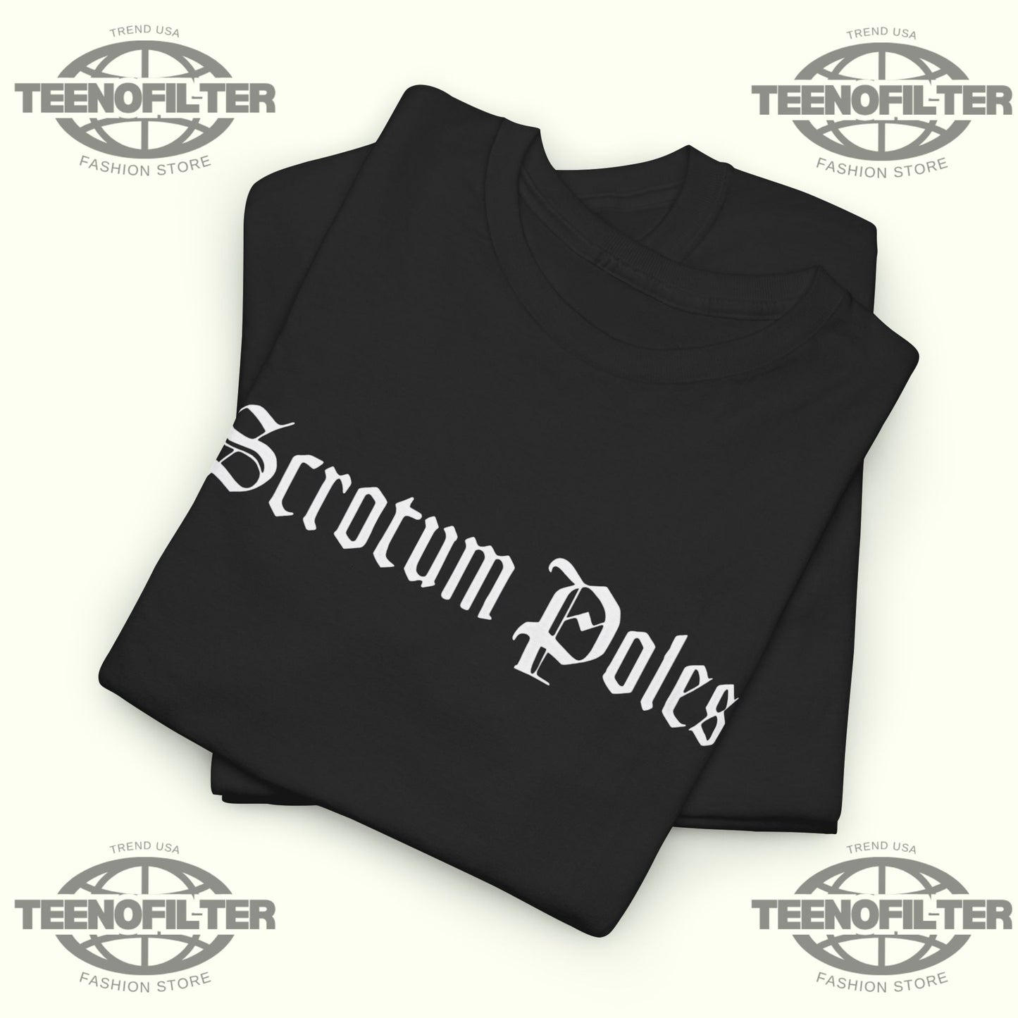 Scrotum Poles T-shirt - Tee No Filter
