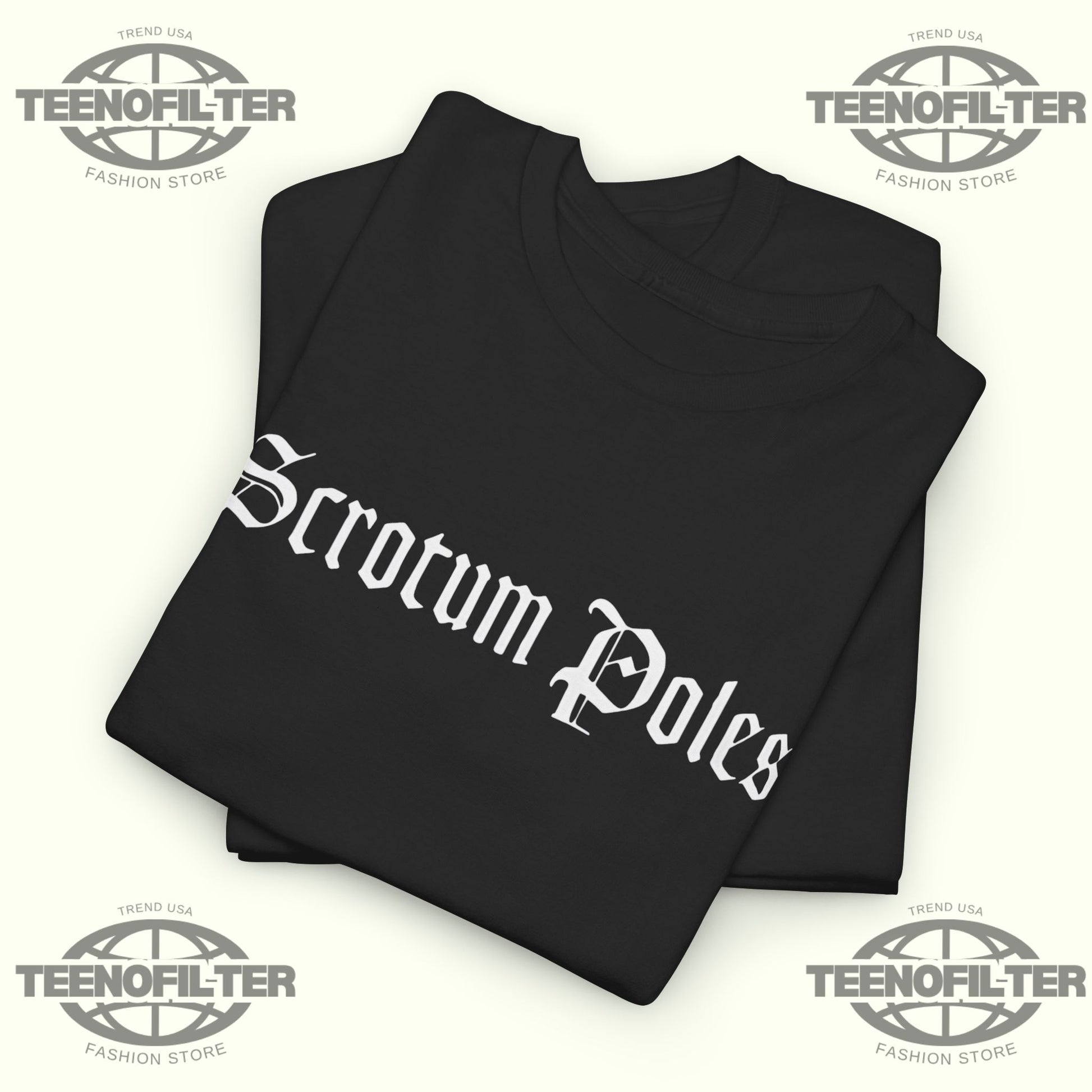 Scrotum Poles T-shirt - Tee No Filter