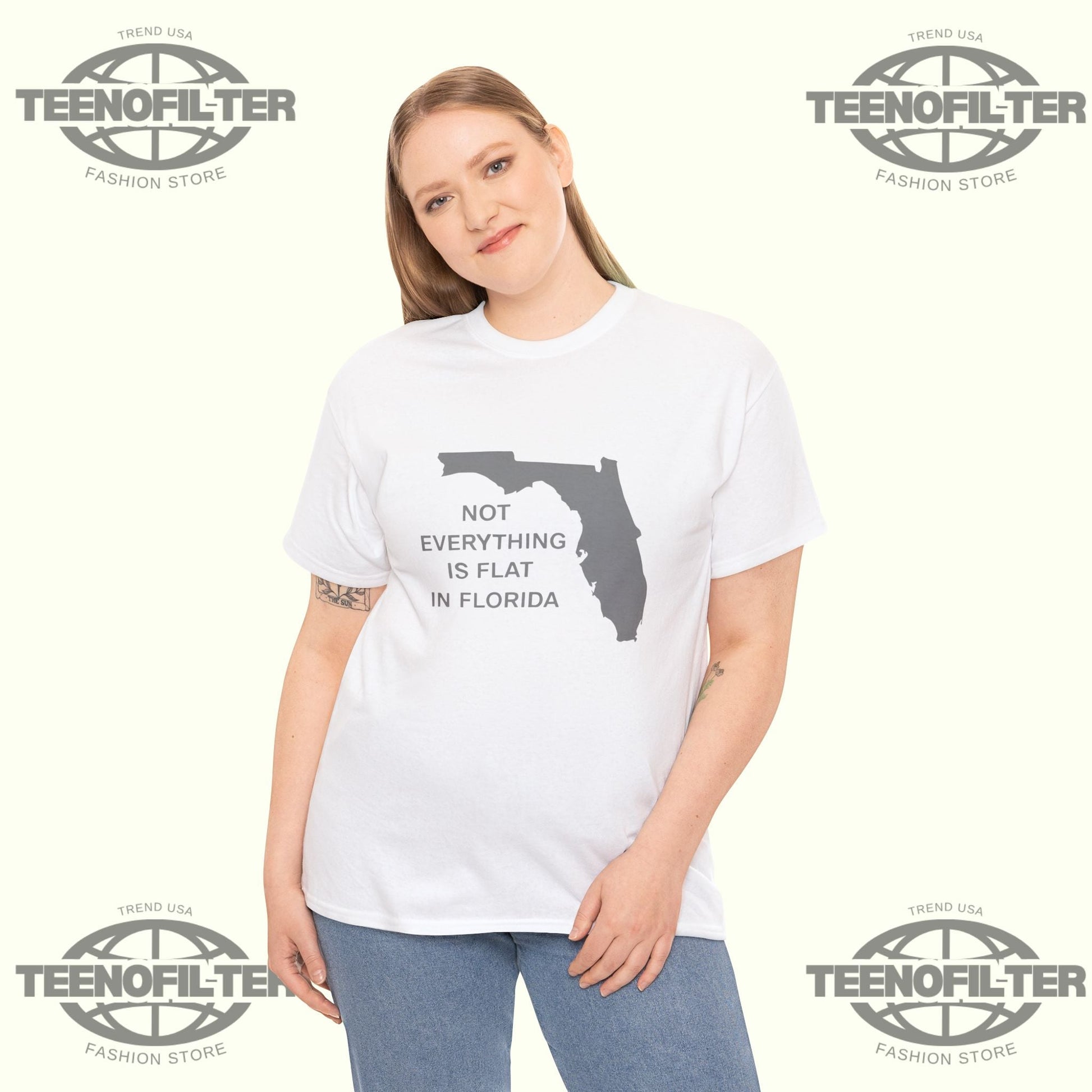 Not Everything Is Flat In Florida T-Shirt Printify