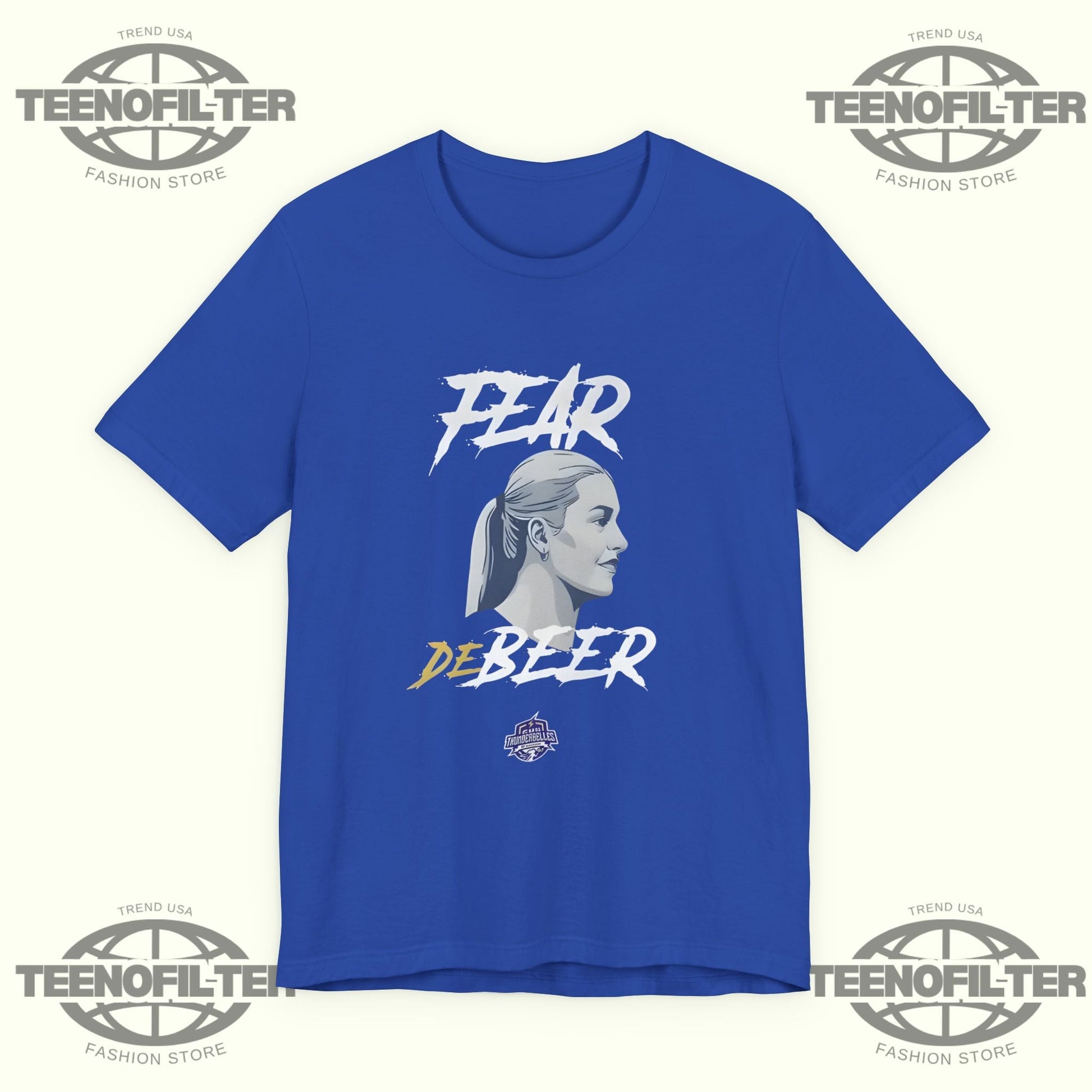 Thunderbelles Anna Fear DeBeer T-Shirt Printify