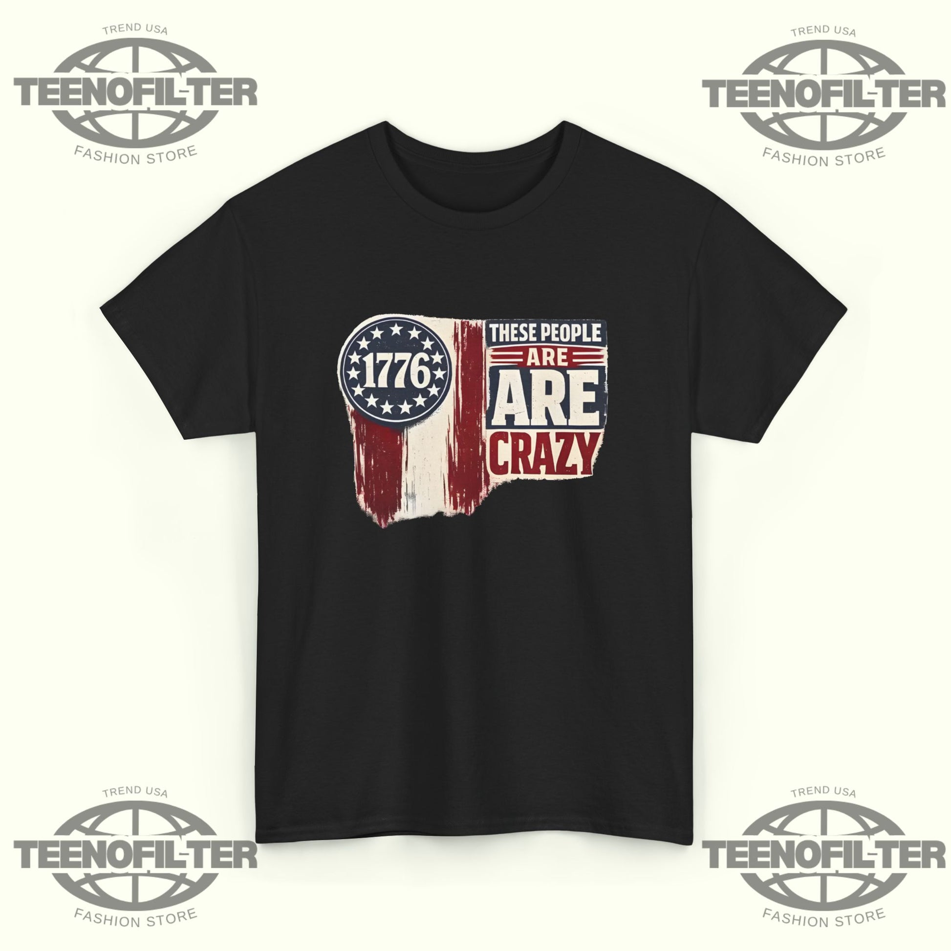These People Are Cra*zy T-Shirt – Bold Statement Graphic Tee with Attitude - Tee No Filter