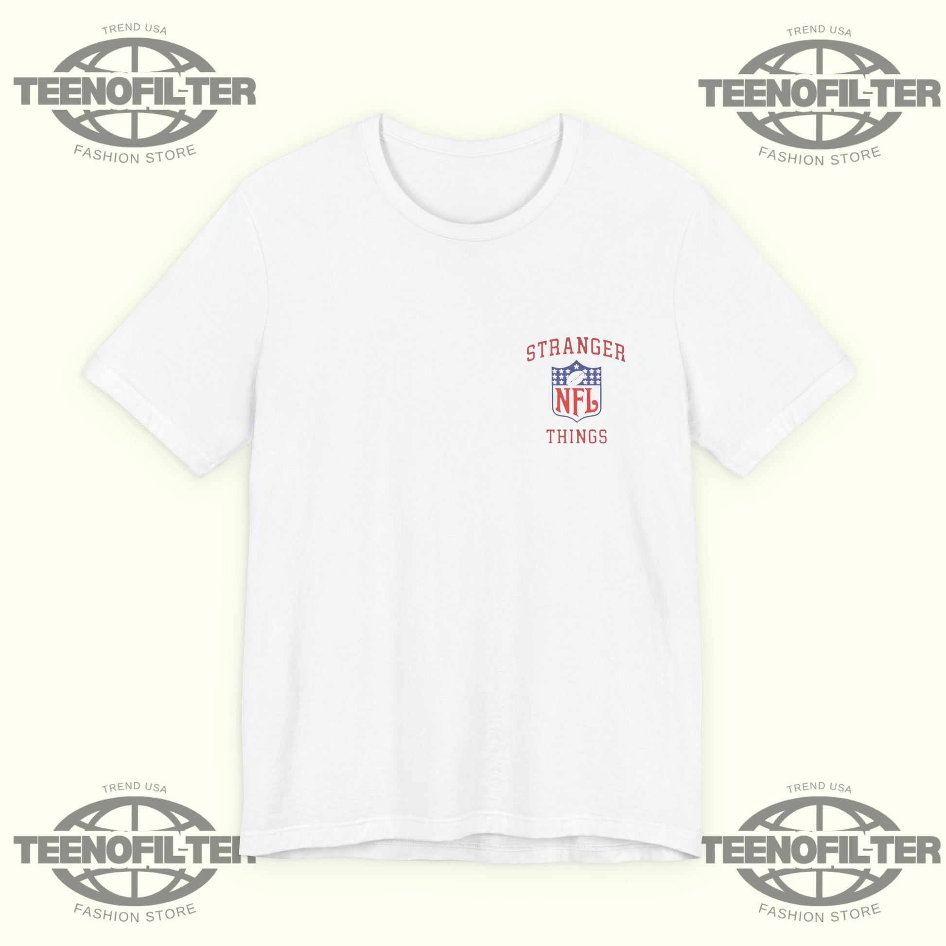 NFL Stranger Things T-shirt Printify