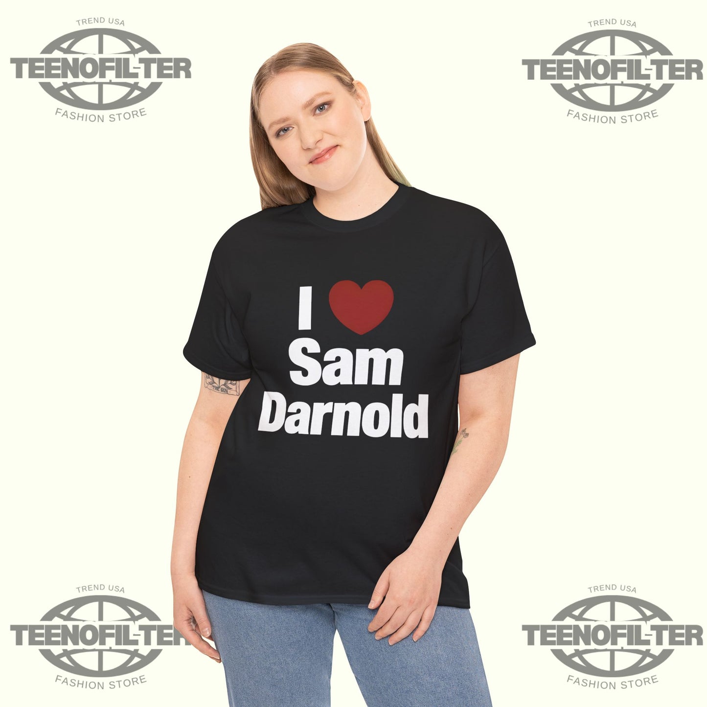 I Heart Sam Darnold T-Shirt - Tee No Filter