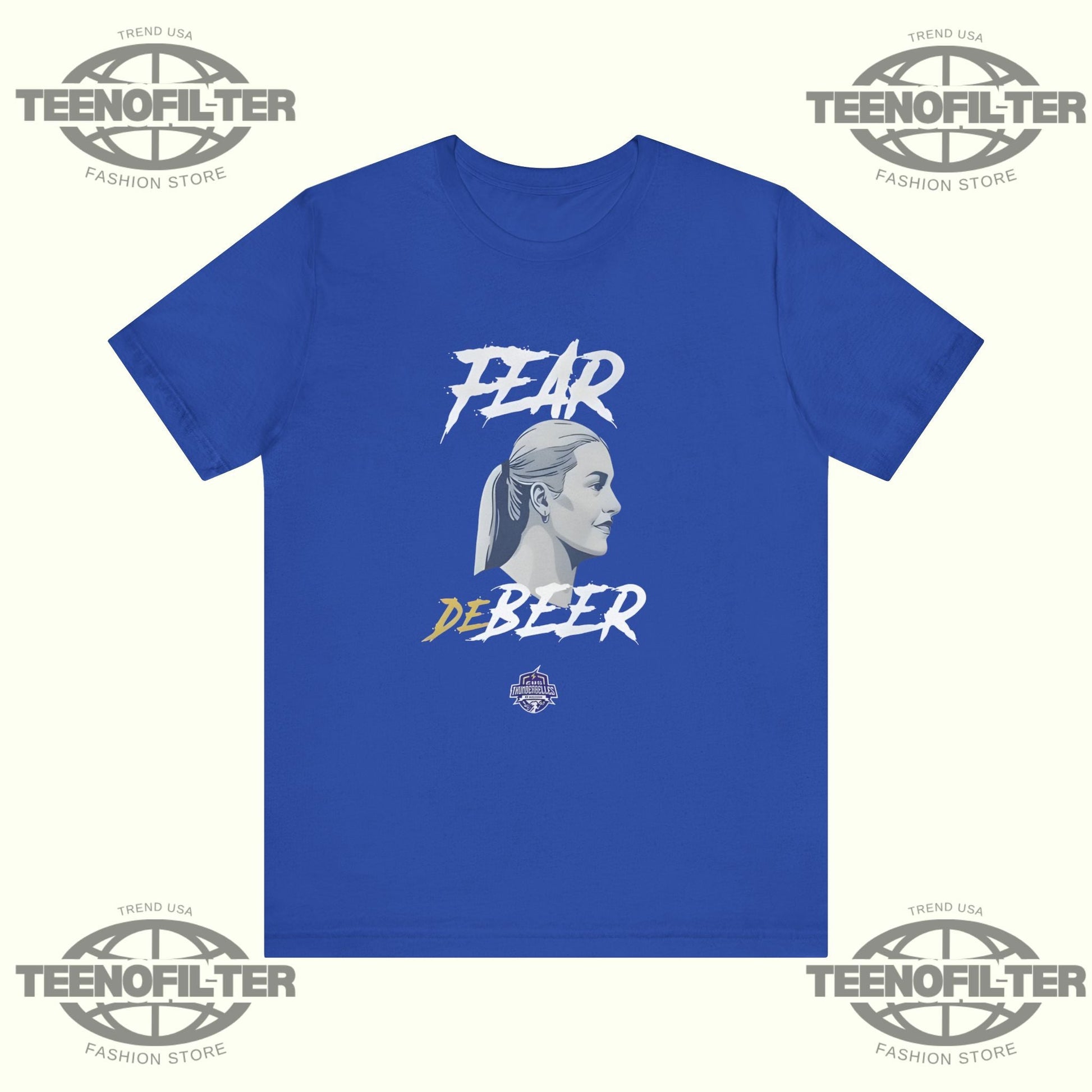 Thunderbelles Anna Fear DeBeer T-Shirt Printify