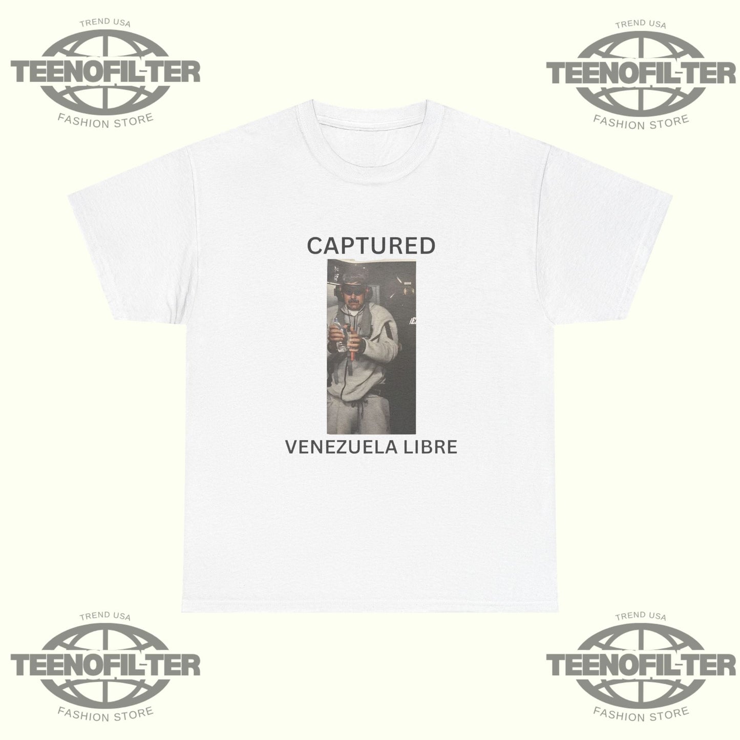 Captured Venezuela Libre T-Shirt Printify