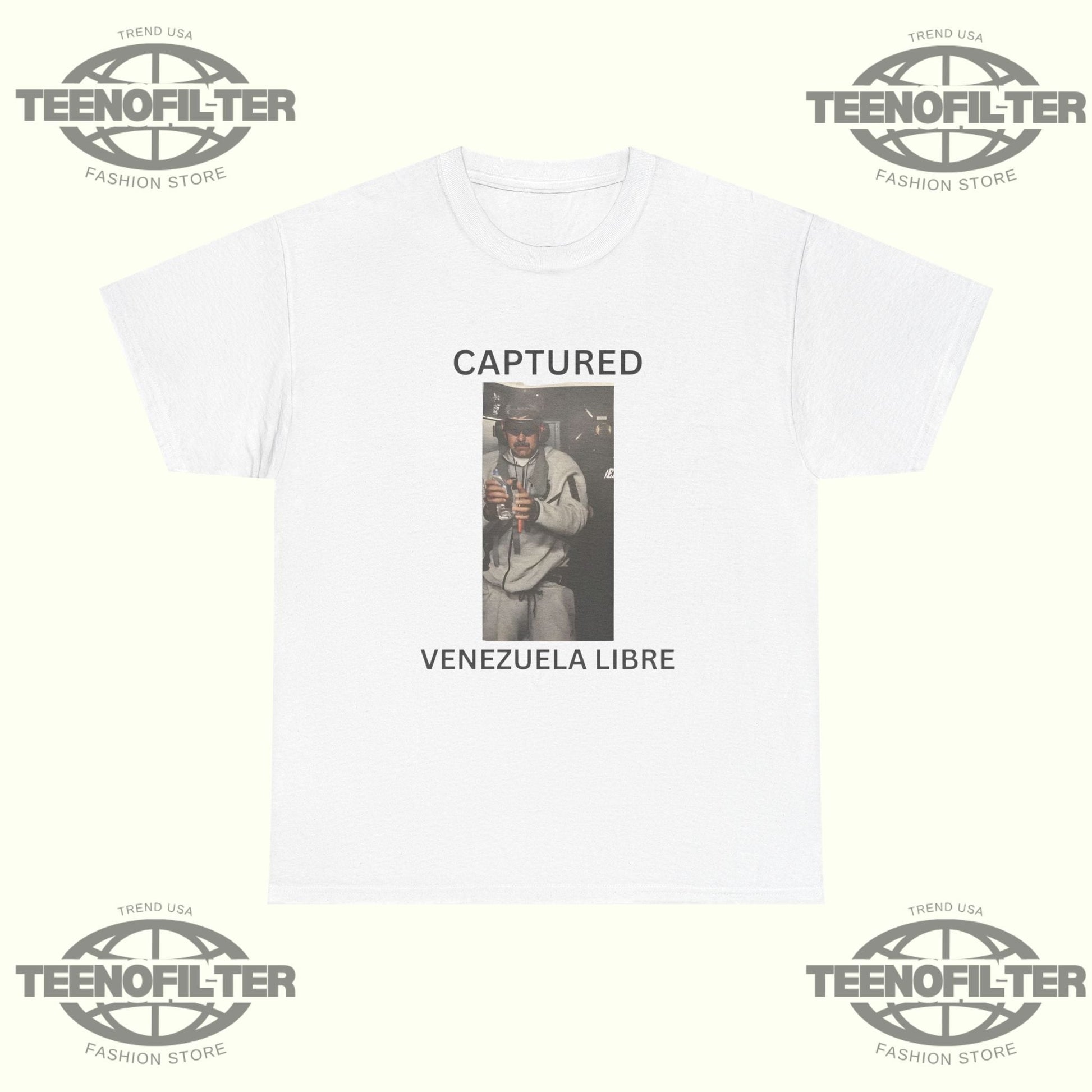 Captured Venezuela Libre T-Shirt Printify