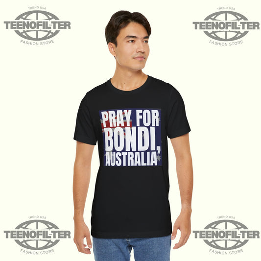 Pray For Bondi Australia T-Shirt Printify