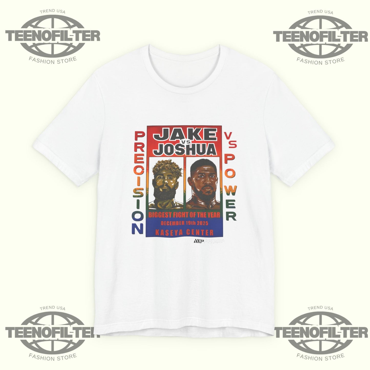 Jake vs Joshua T-shirt Printify