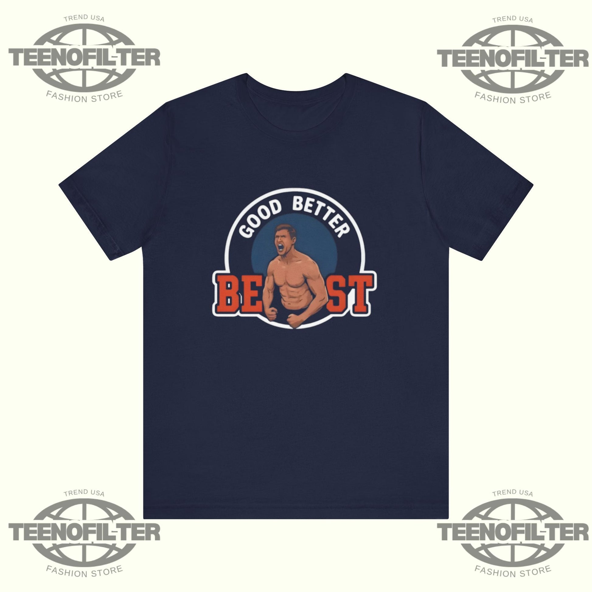 Ben Johnson Good Better Best Bears T-Shirt Printify
