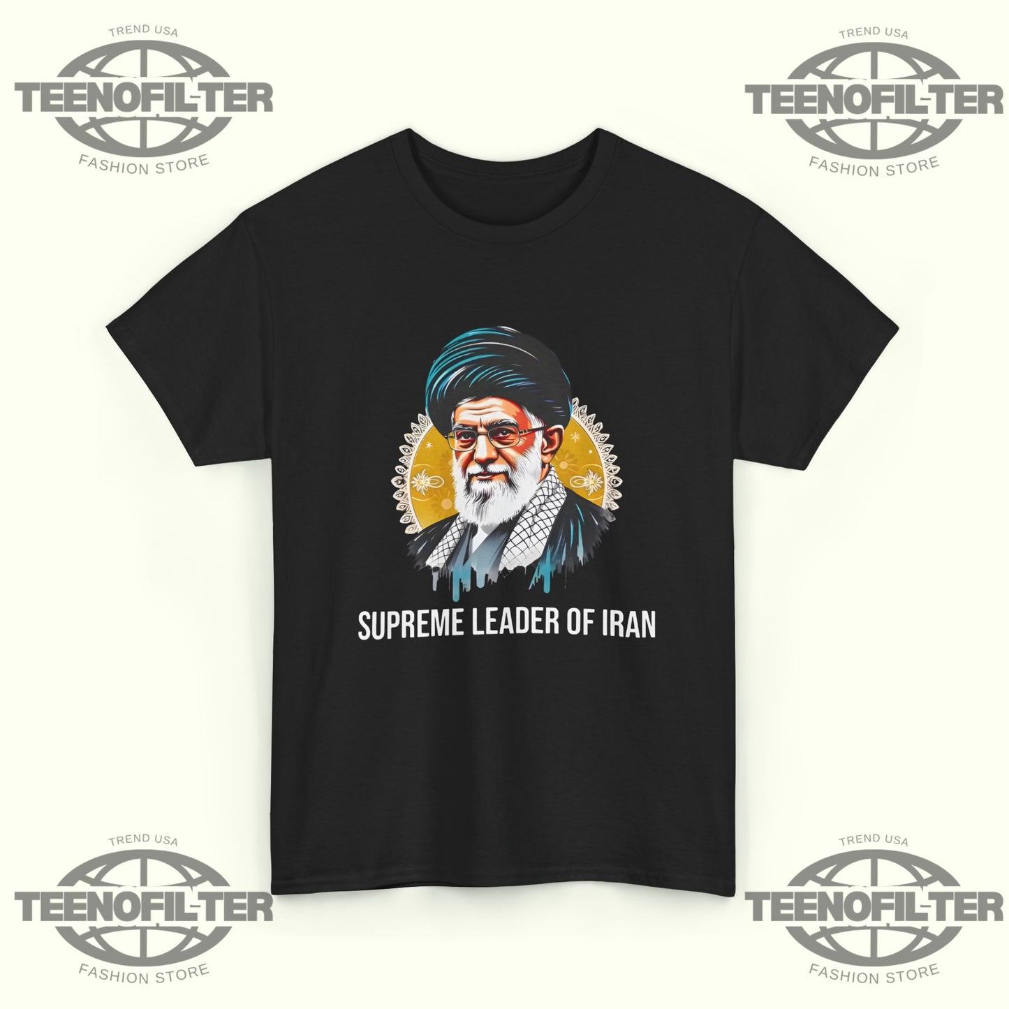 Supreme Leader of Iran T-Shirt – Honor and Strength Tribute Tee - Tee No Filter