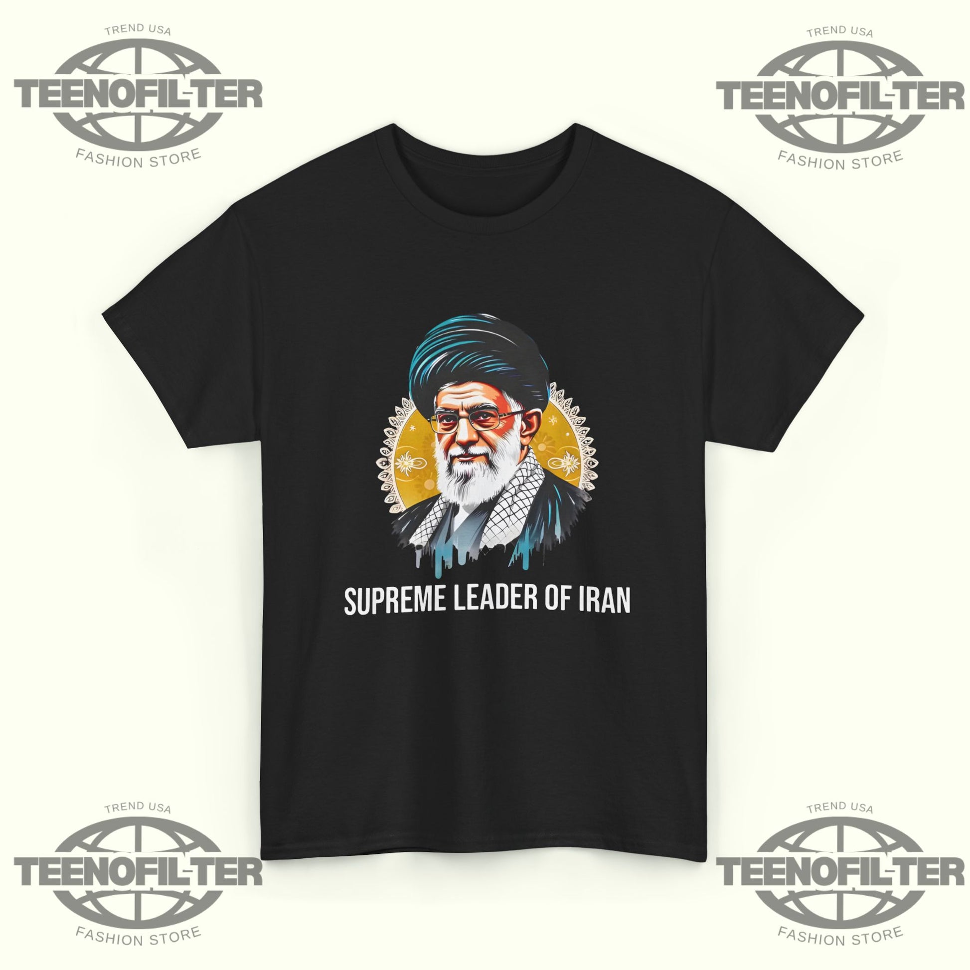 Supreme Leader of Iran T-Shirt – Honor and Strength Tribute Tee - Tee No Filter