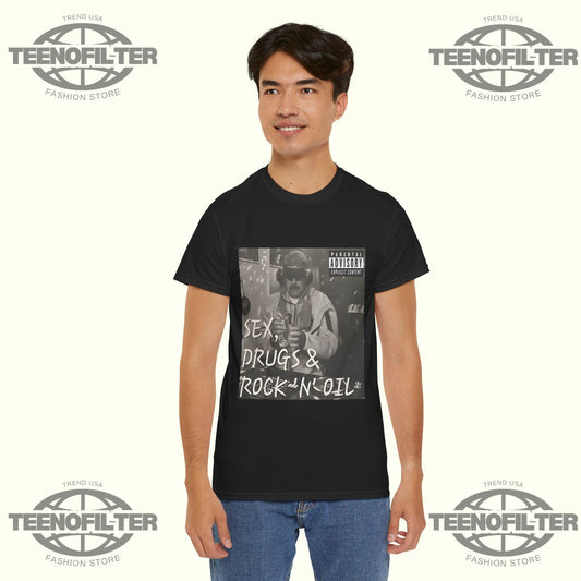 Nicolás Maduro Sex Drugs Rock N Roll & Oil T-Shirt Printify