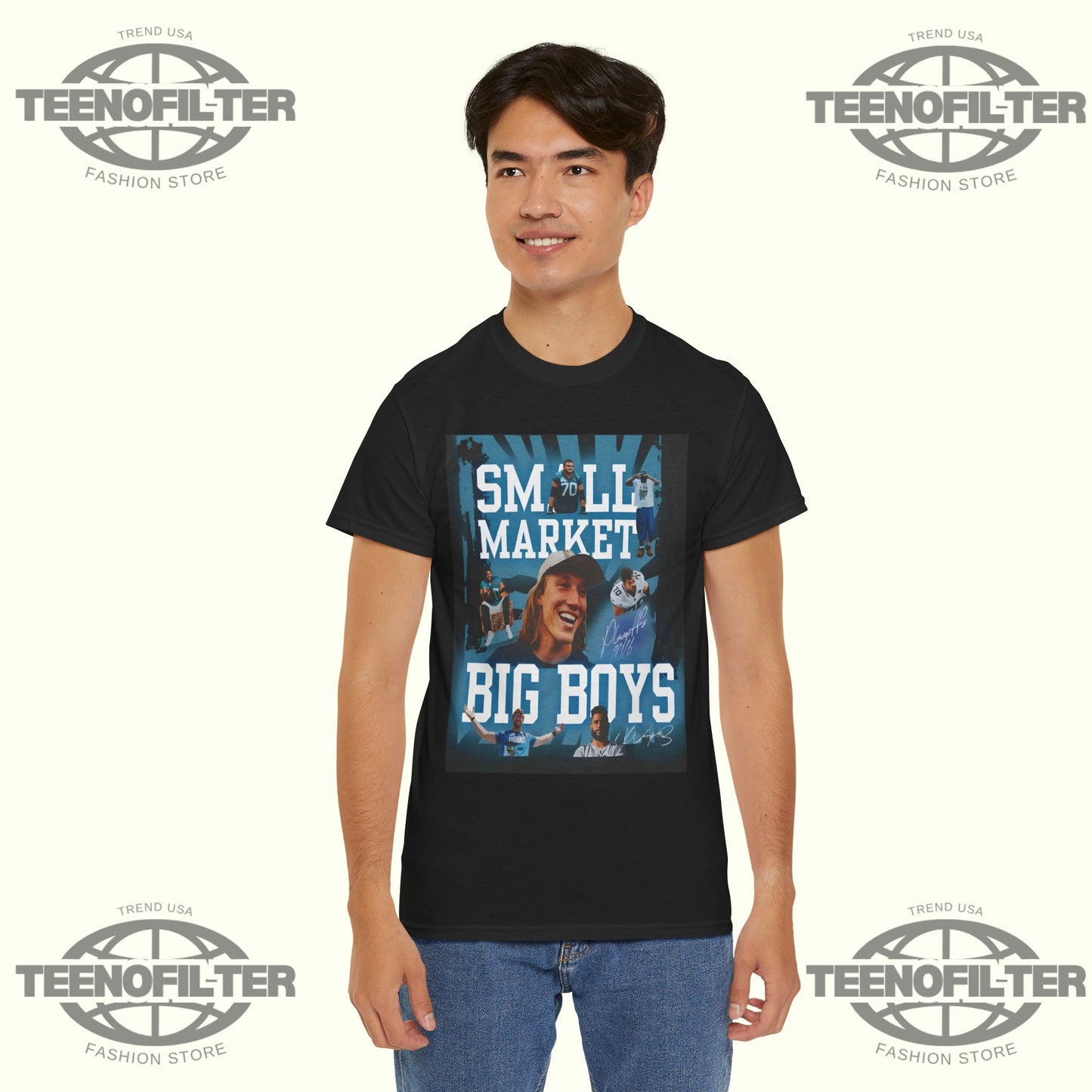 Robert Hainsey Small Market Big Boys T-shirt - Tee No Filter