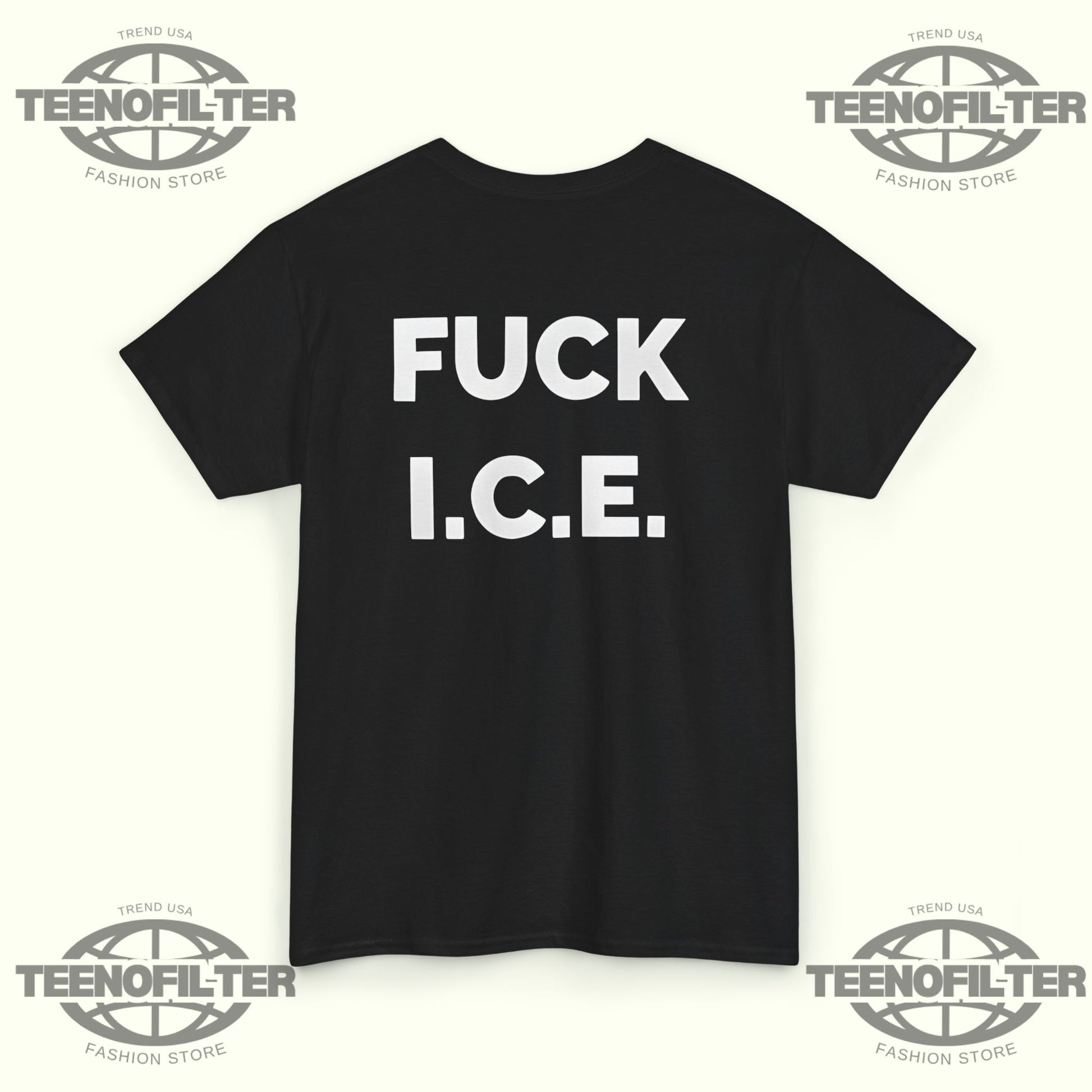 No One is Illegal on Stolen Land Fuck ICE T-Shirt – Tee for Activists & Social Justice Advocates - Tee No Filter