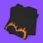 High Potential Morgan Croft Fire Heart Shirt