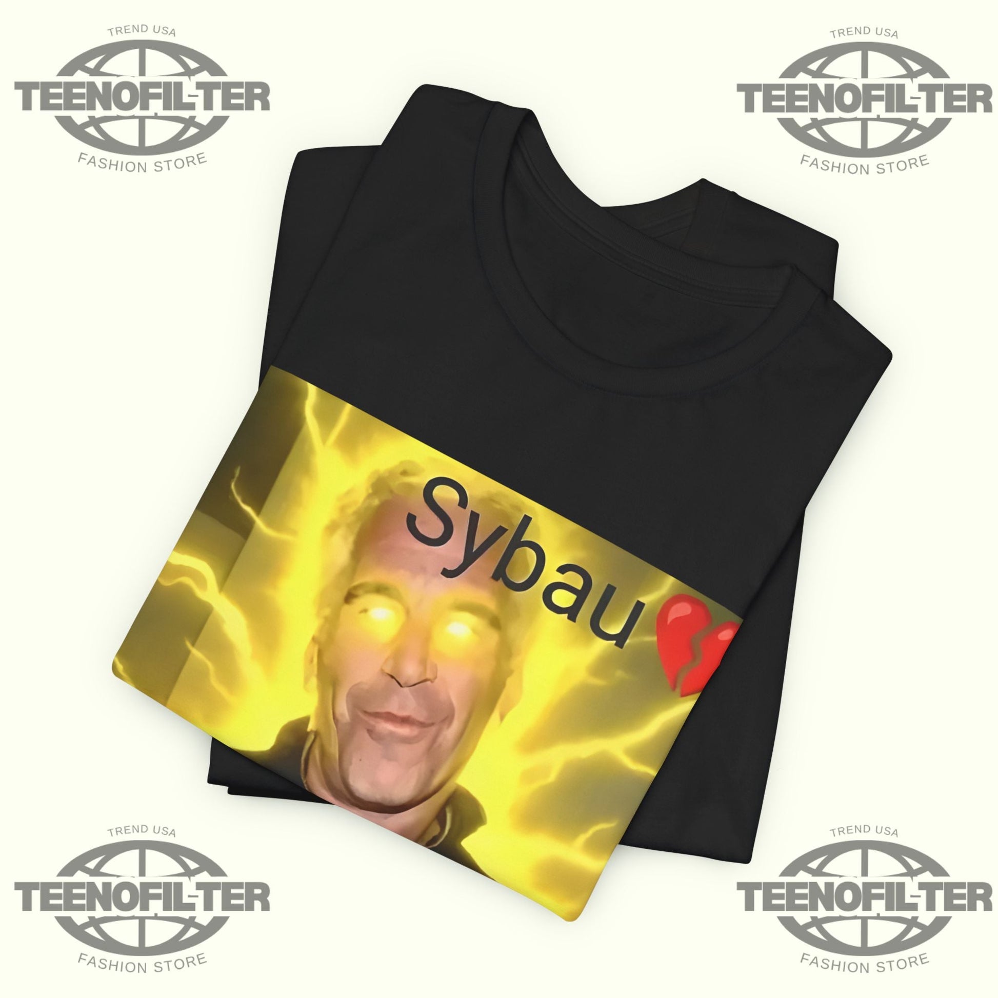Sybau Jeffrey Epstein T-Shirt Printify