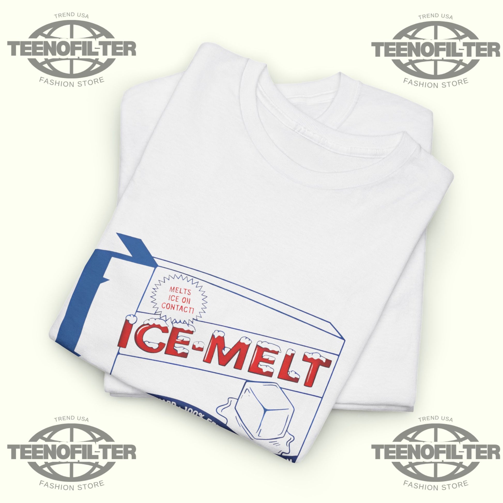 Ice Melt Salt Box T-shirt - Tee No Filter