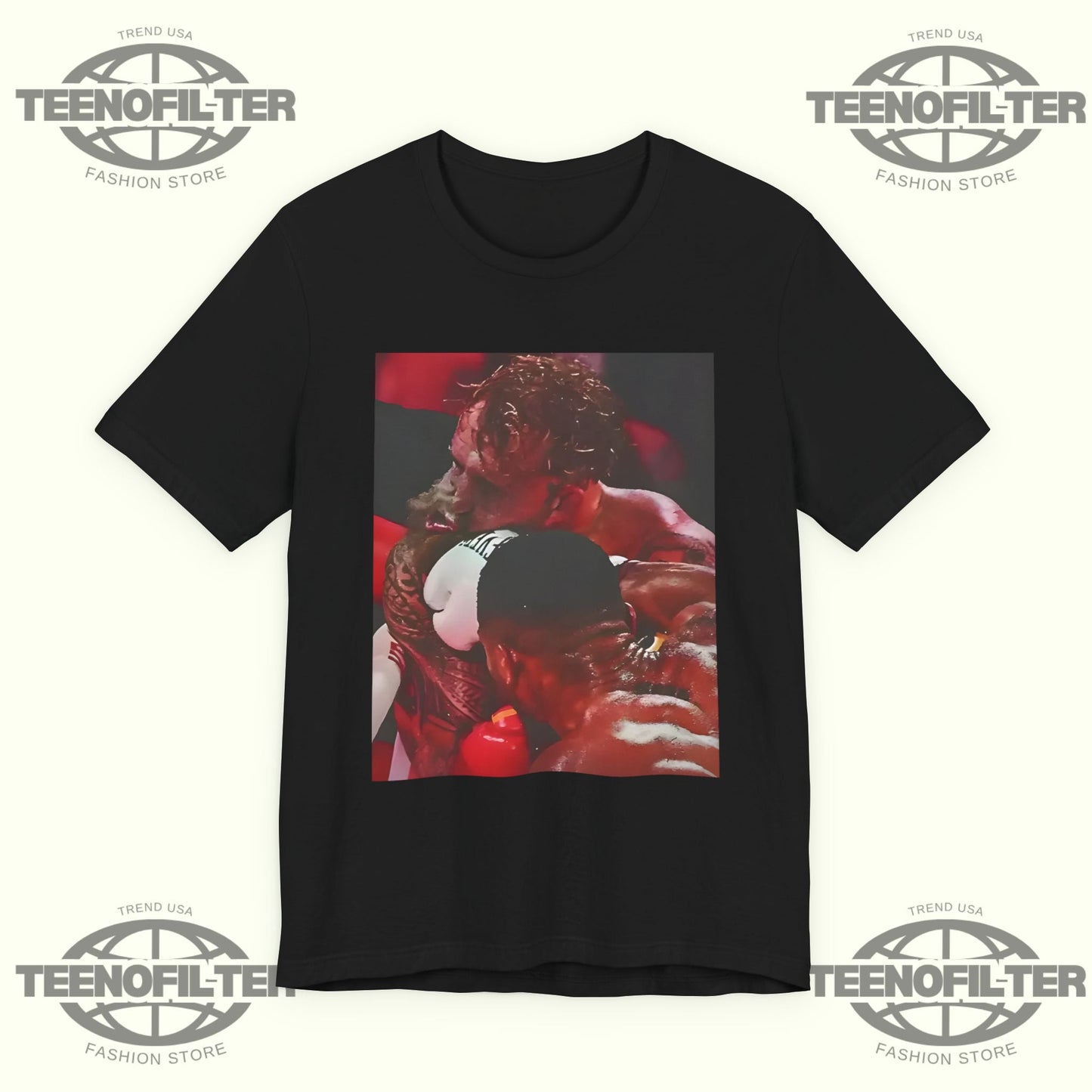 Anthony Joshua KO Jake Paul T-Shirt Printify