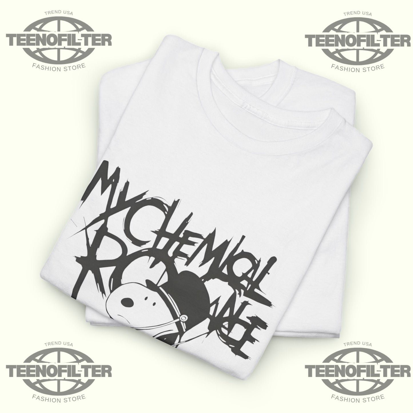 My Chemical Romance Snoopy Black Parade T-Shirt - Tee No Filter