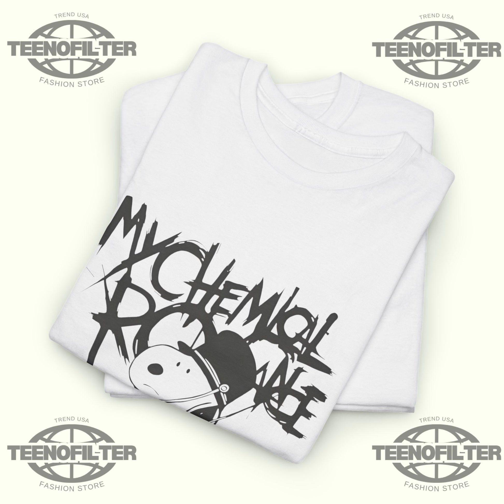 My Chemical Romance Snoopy Black Parade T-Shirt - Tee No Filter