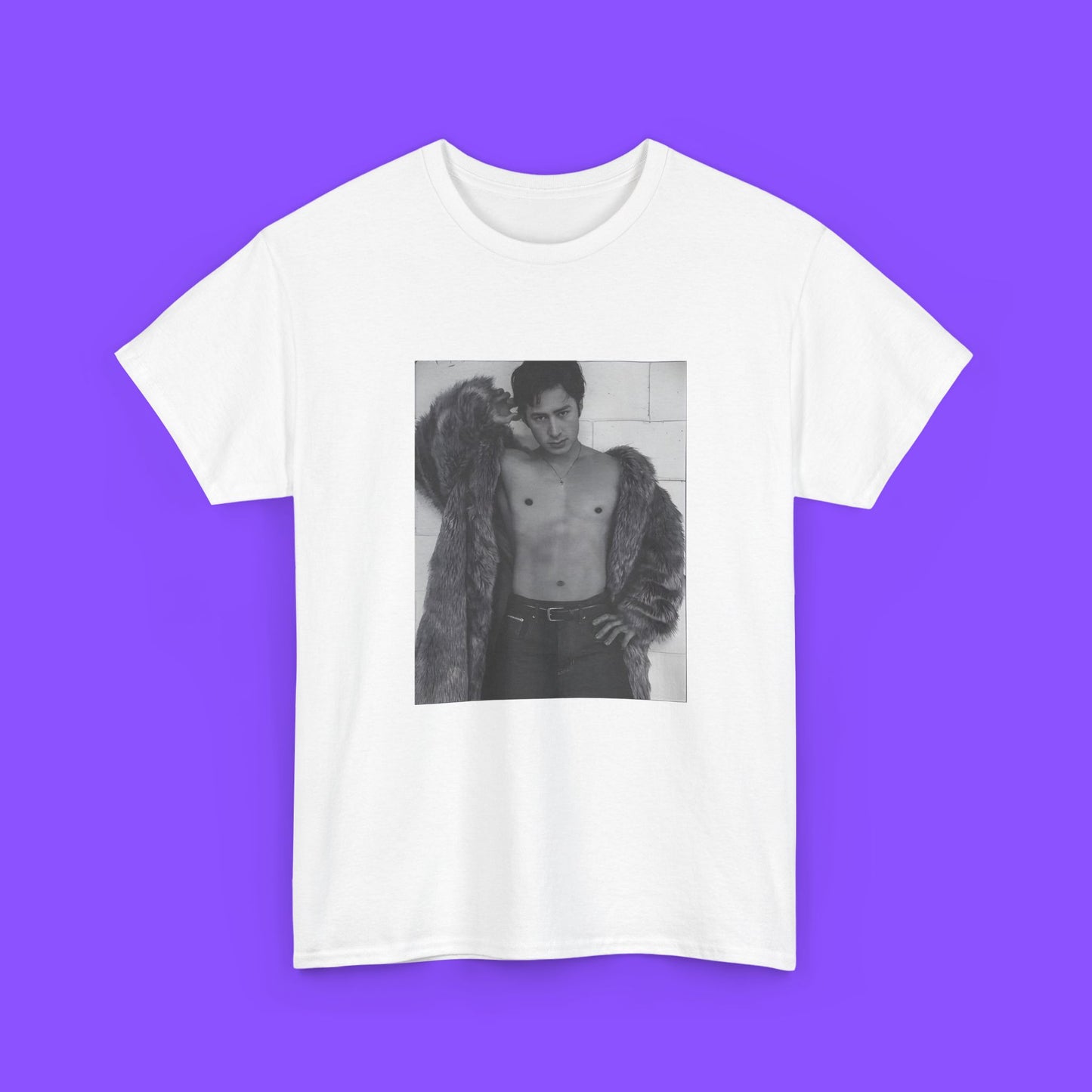 Hudson Williams Fur Coat Shirt - Tee No Filter