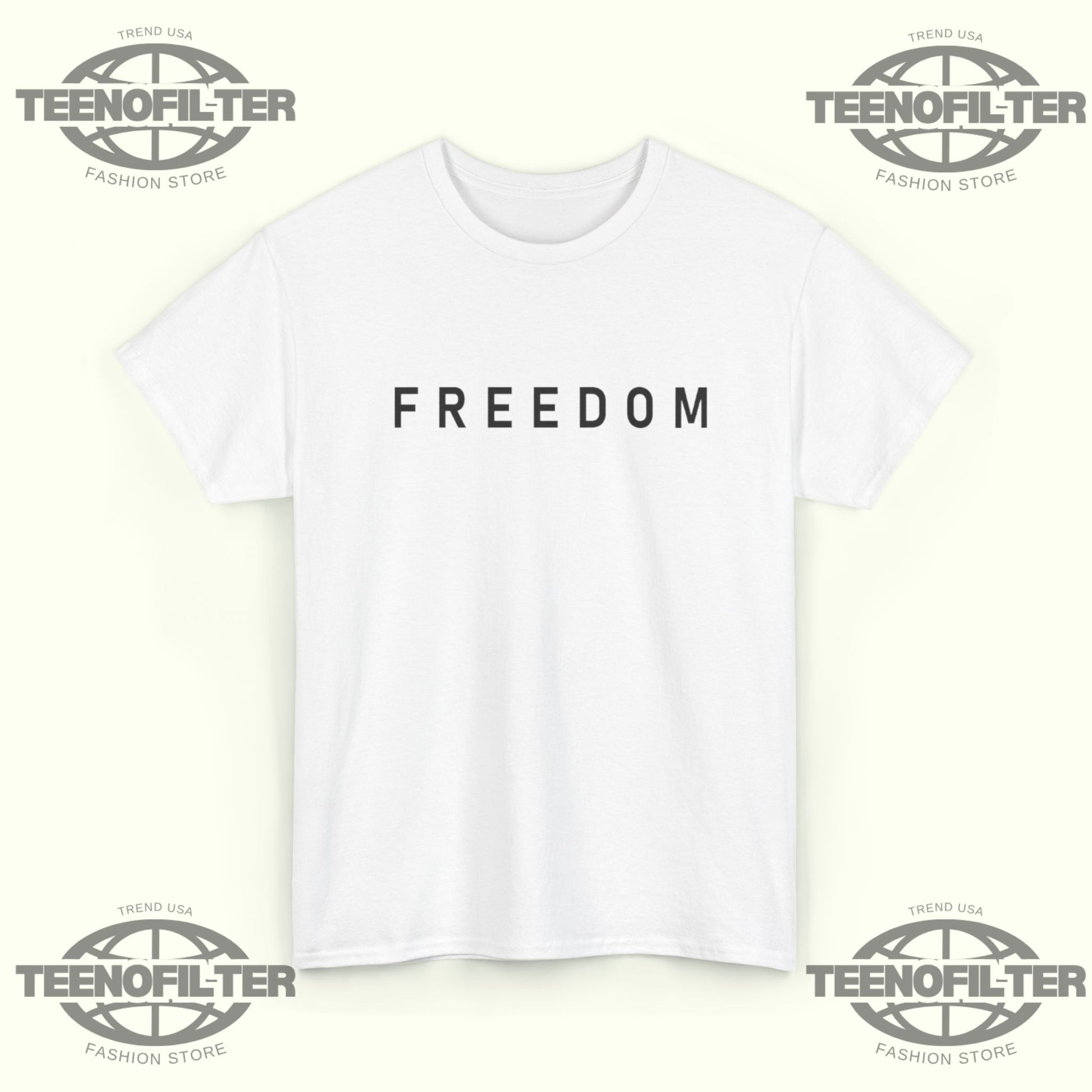 Charlie Kirk Freedom T-Shirt - Tee No Filter
